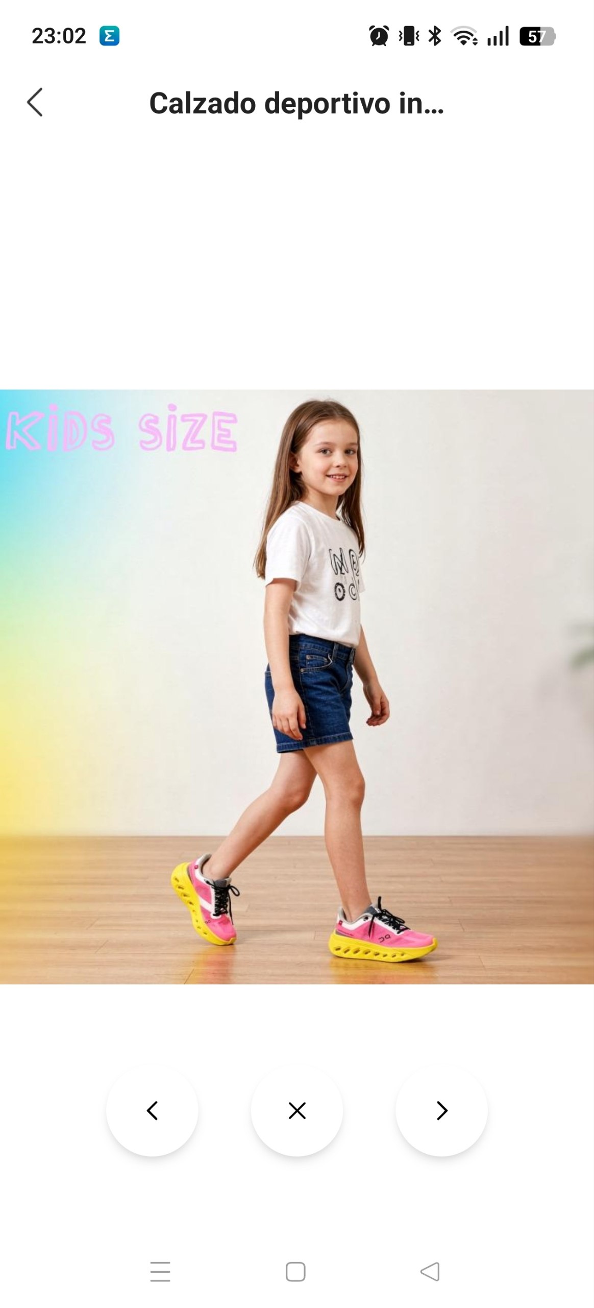Zapatillas niños On ✨