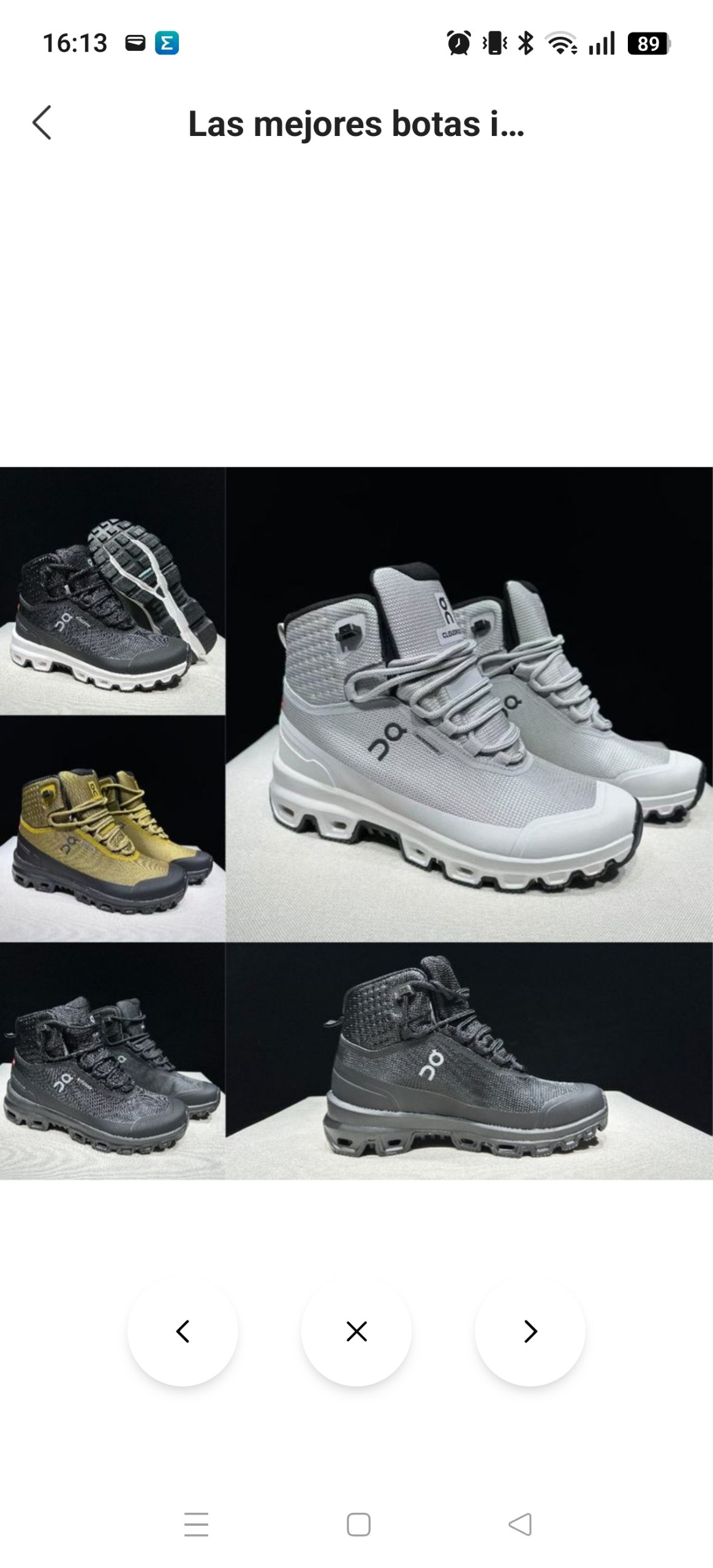 Bota montaña Waterproof On Cloudrock mid ✨
