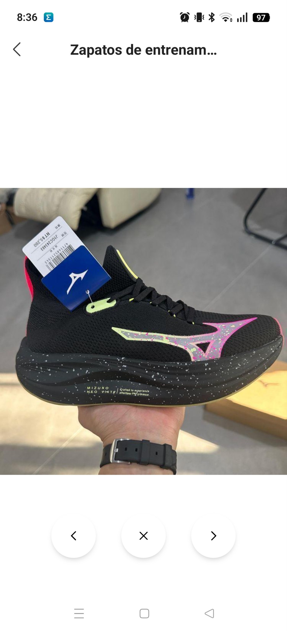 Zapatillas Mizuno Neo Vista ✨
