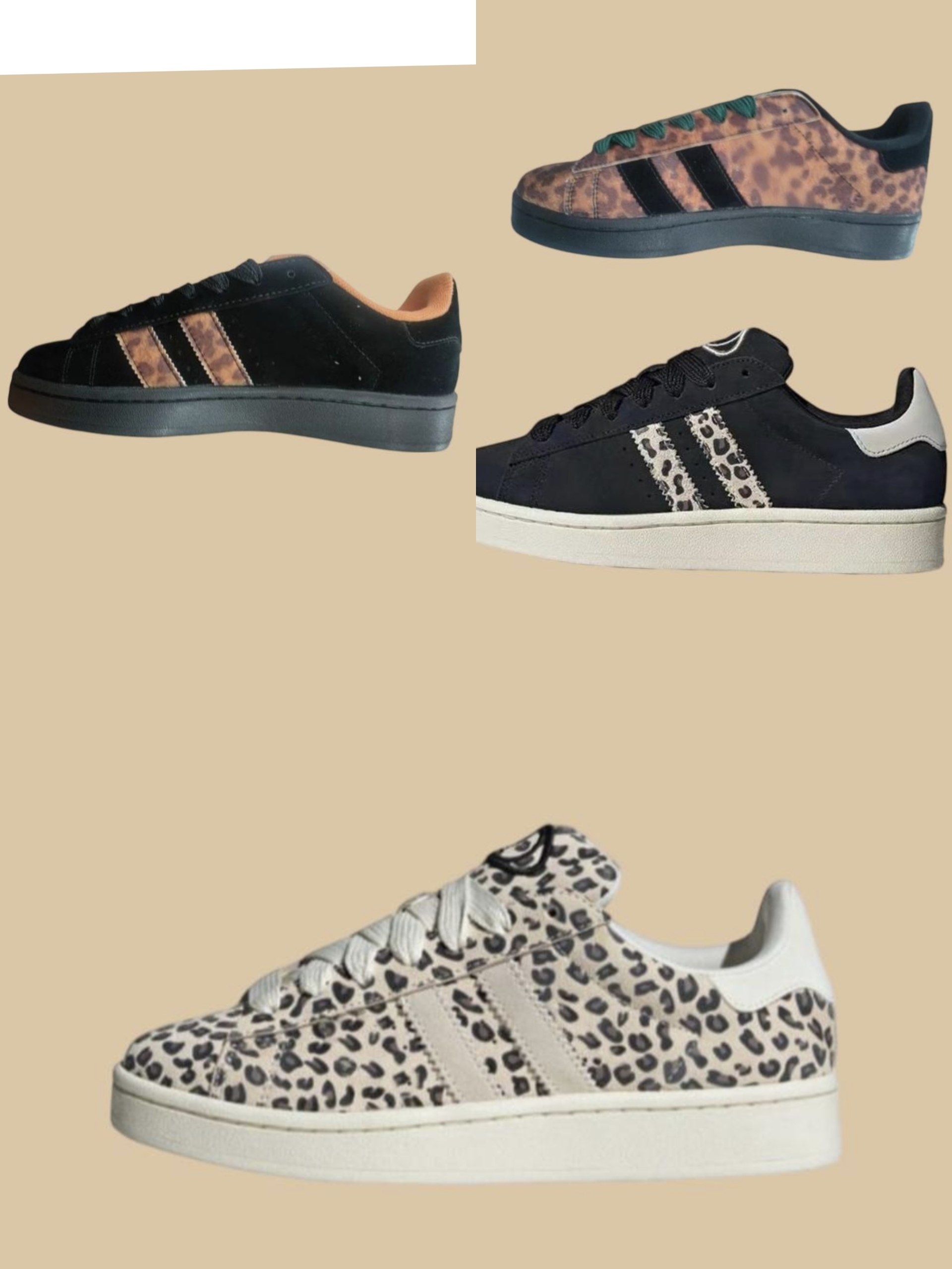 Zapatillas leopardo Adidas Campus ✨