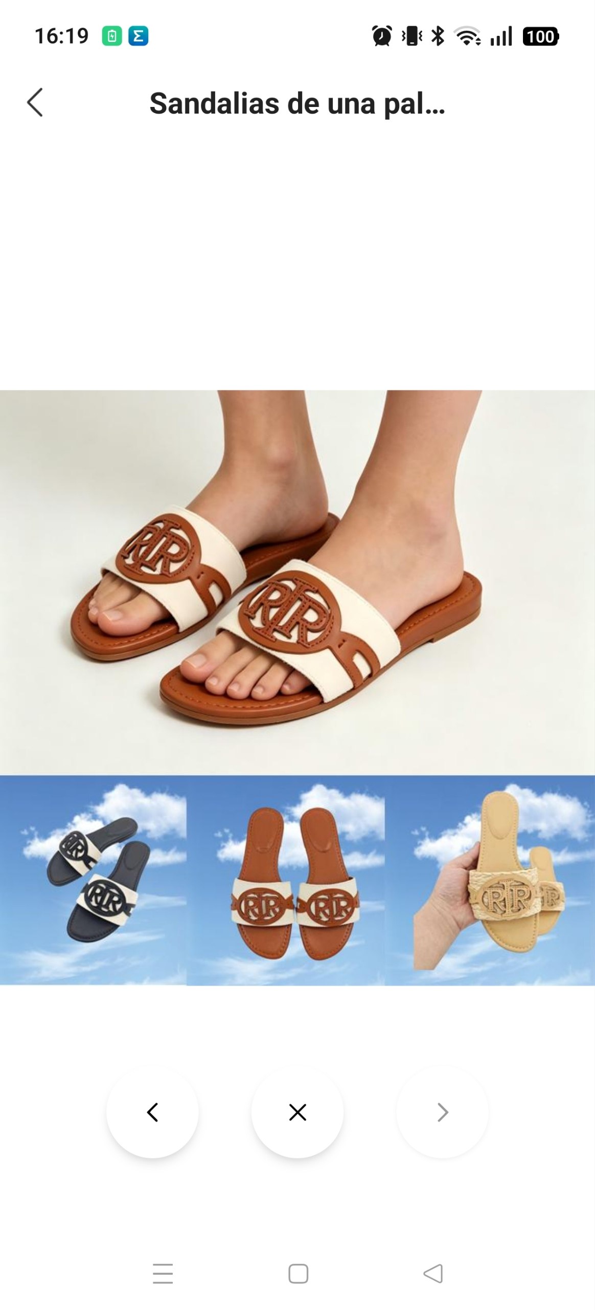 Sandalias Ralph Lauren ✨