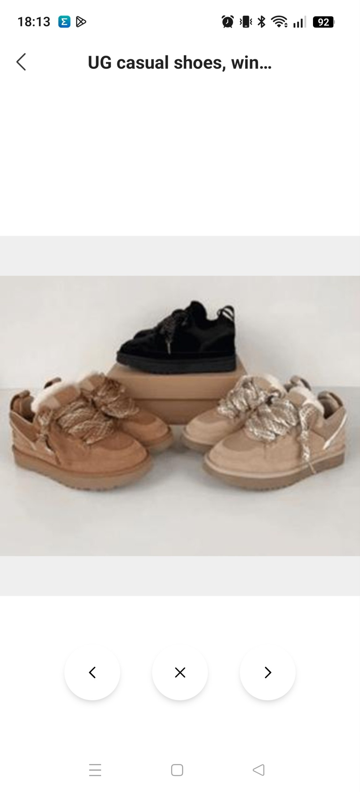 Zapatillas Ugg Lowmel ✨