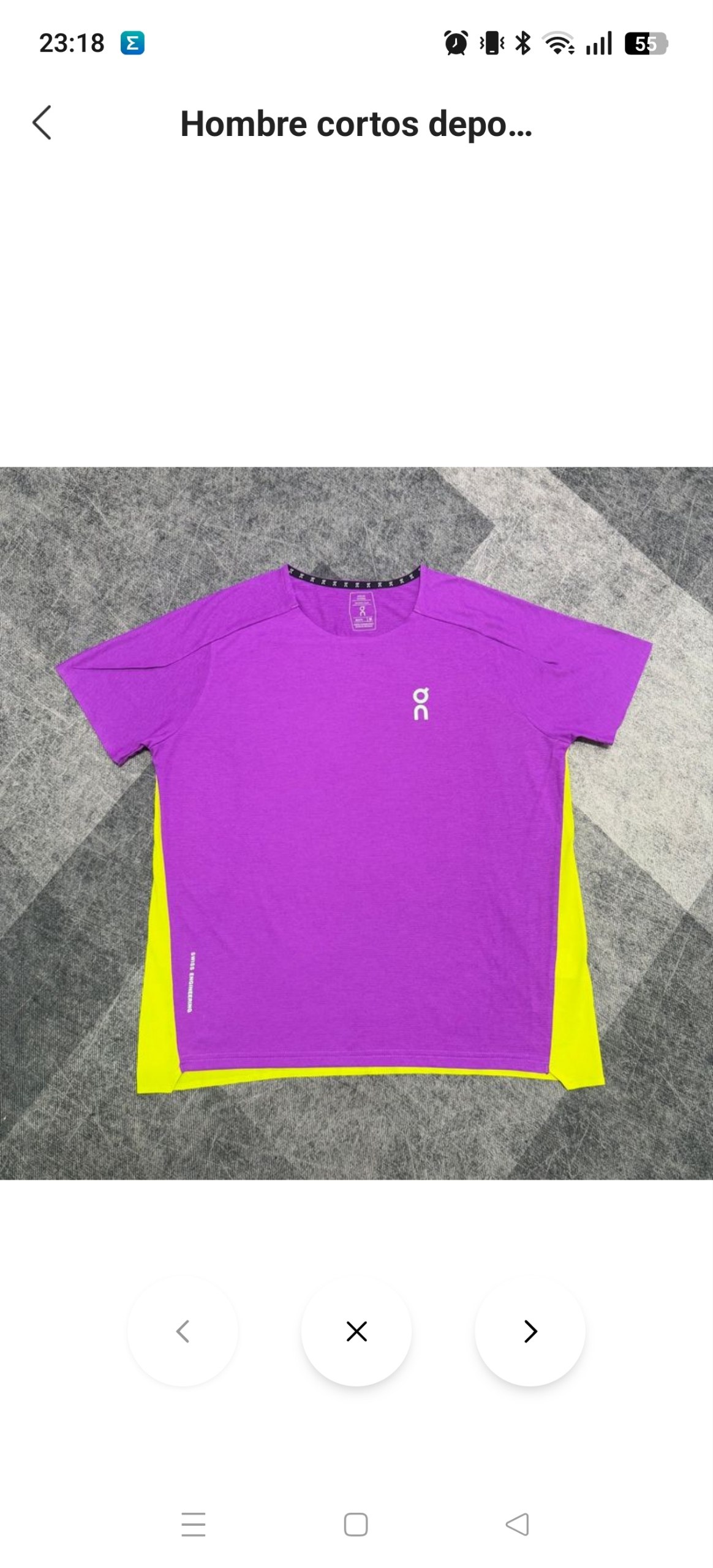 Camiseta Deportiva On ✨