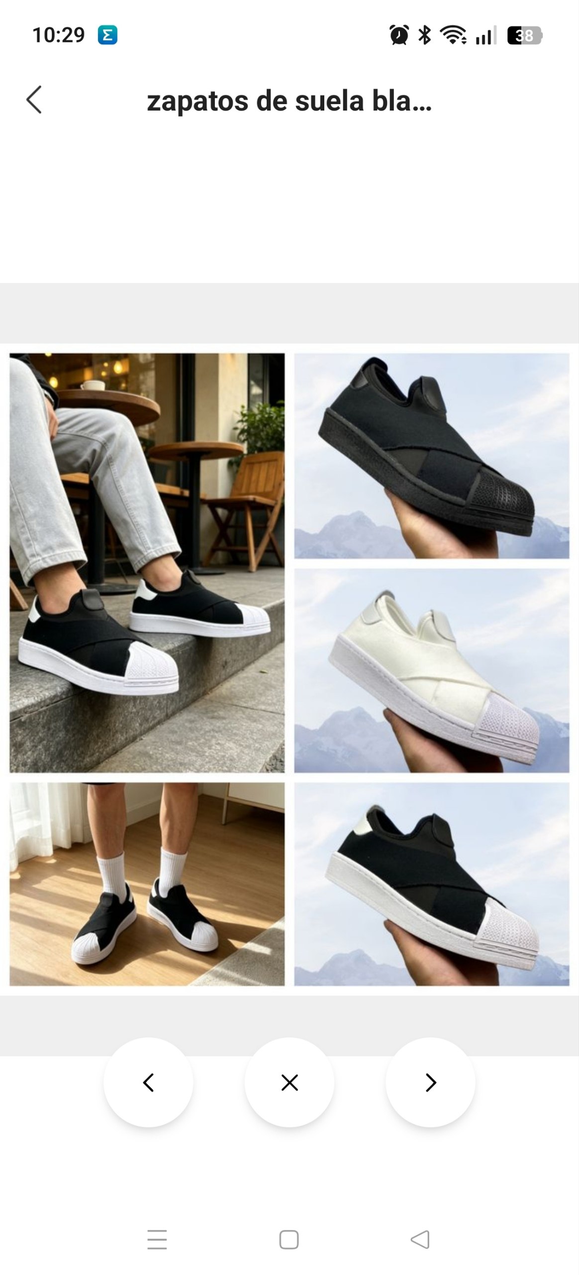 Zapatillas Adidas Superstar Slipe-on ✨