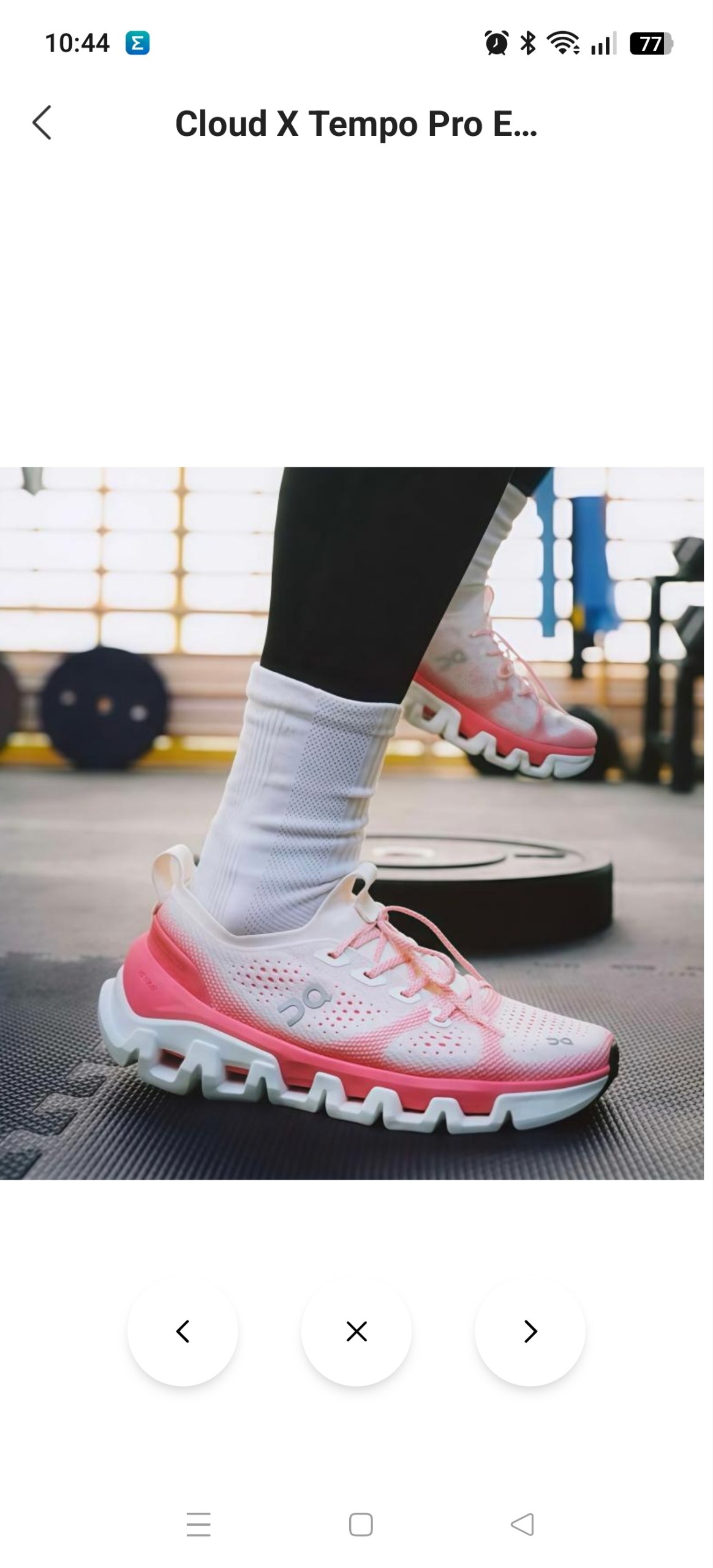 Producto Hacoo - Zapatillas Training On Cloud x Tempo ✨ - Comprar en Hacoo con codigo PANDA
