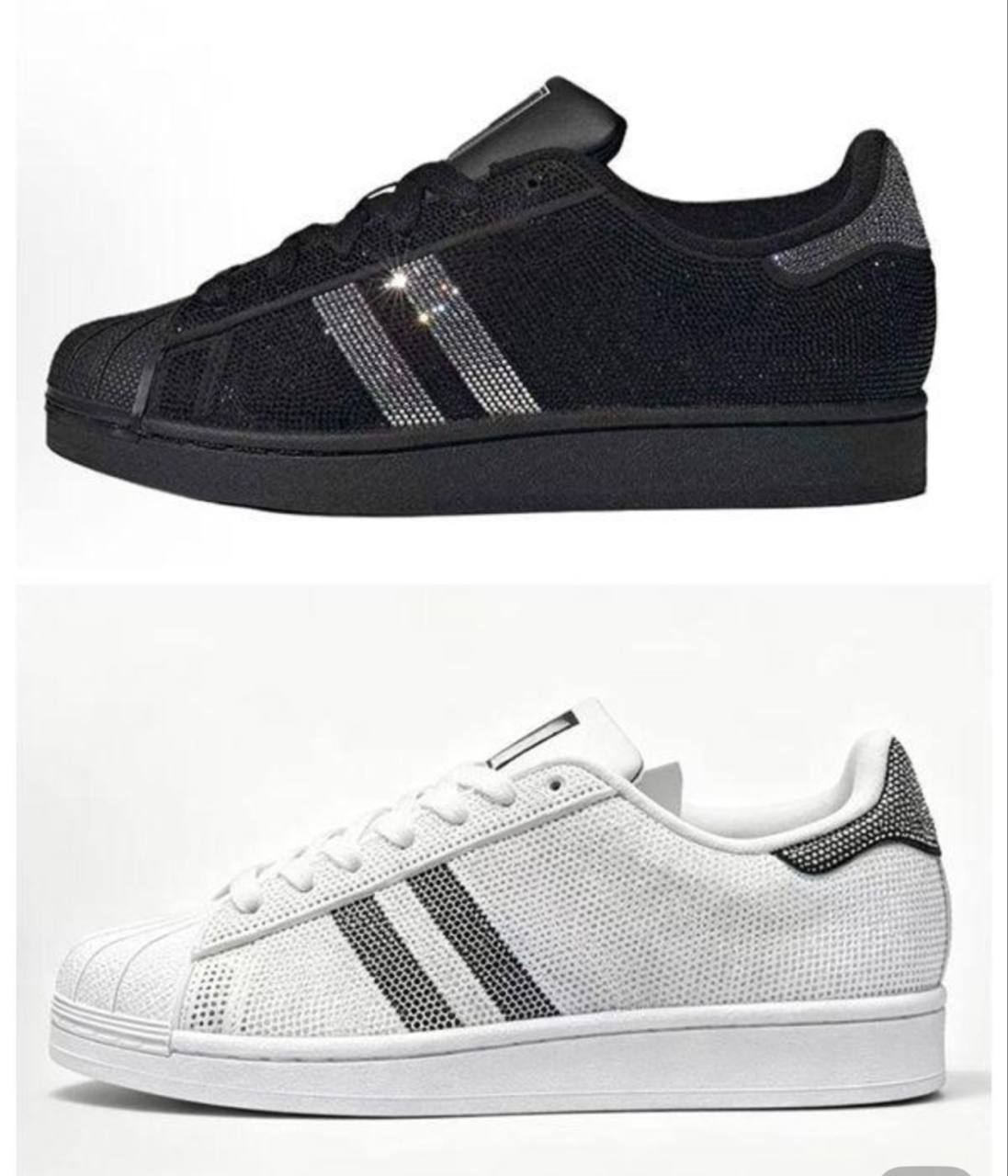 Adidas superstar glitter ✨
