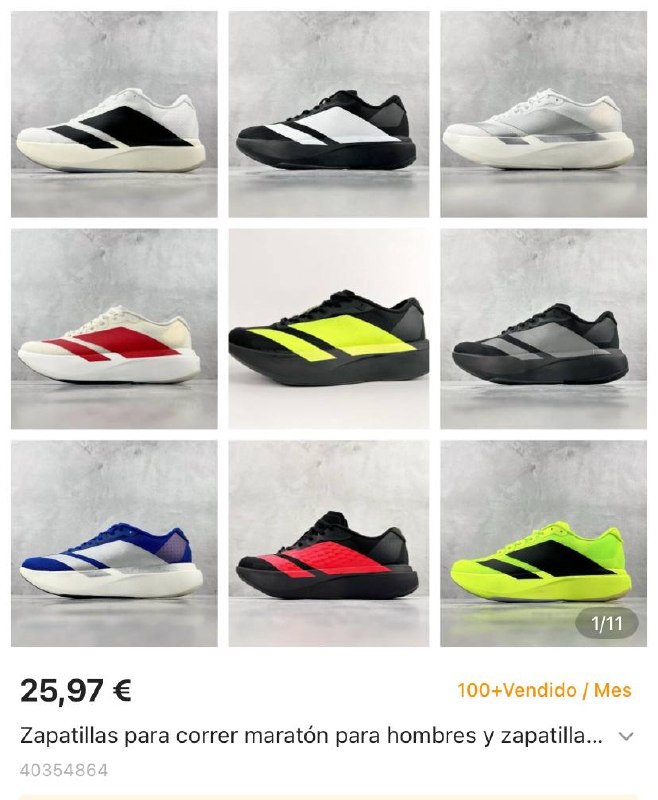 Zapatillas ADIDAS ADIZERO EVO SL ✨