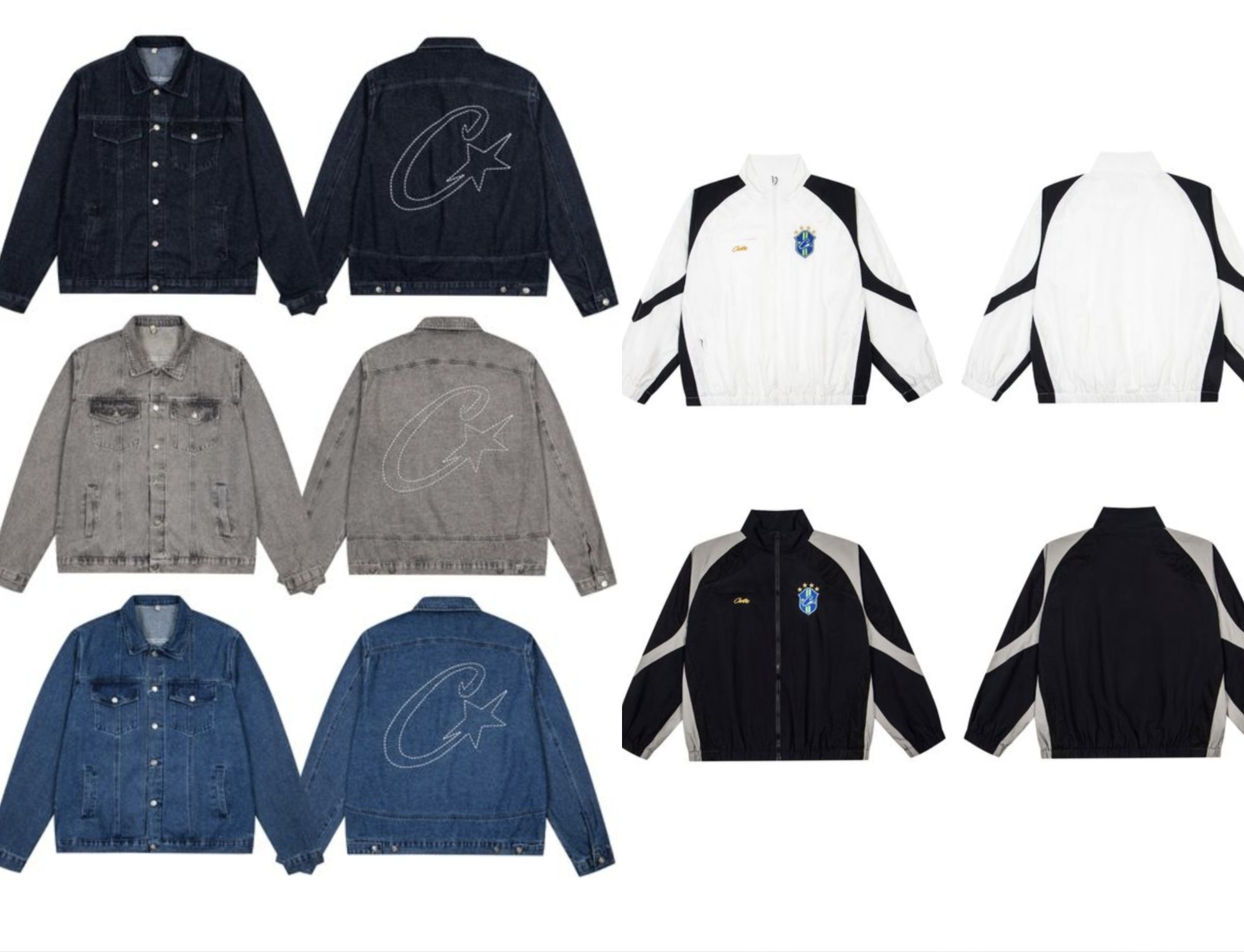 Chaquetas vaqueras o deportivas Corteiz ✨