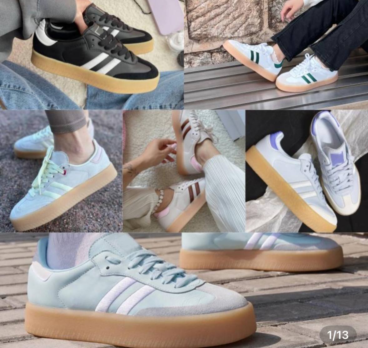 Adidas Sambae plataforma ✨