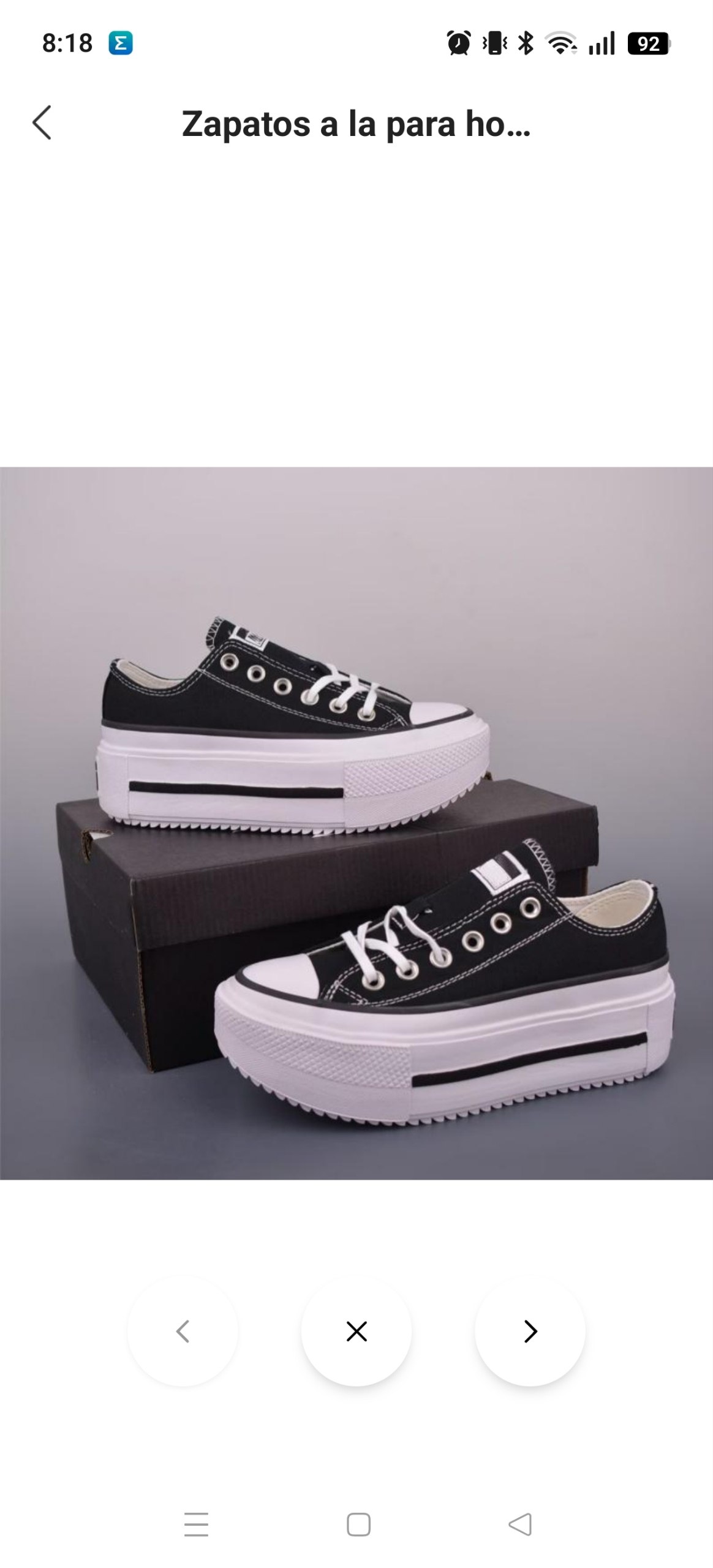 Zapatillas Converse Double Stack 41.48€‼ ✨