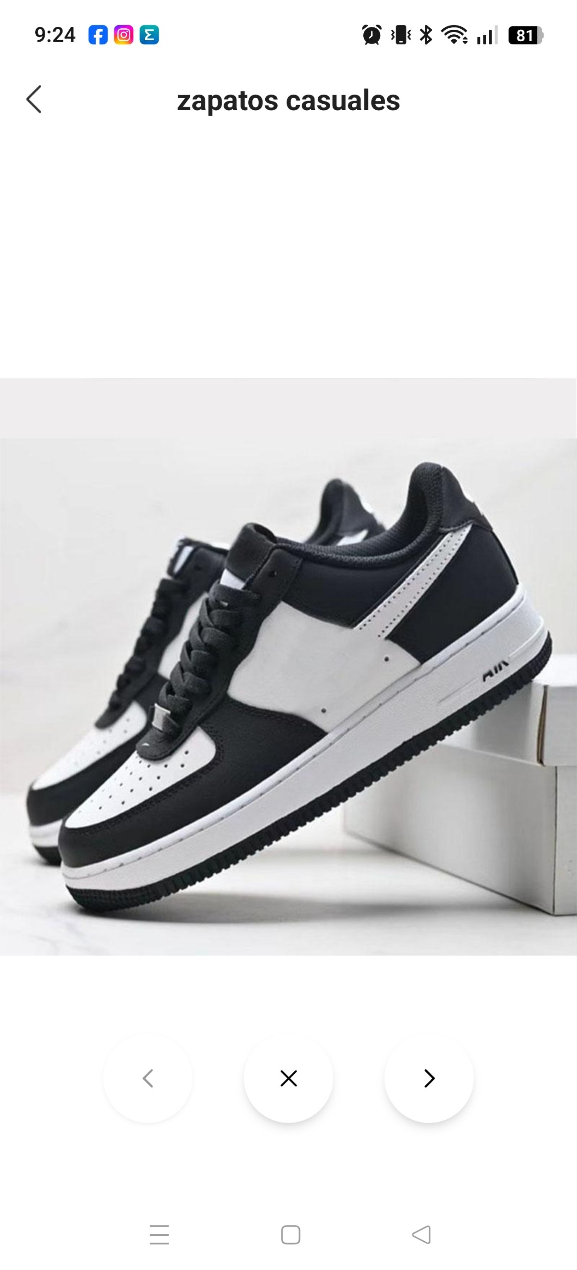 🆕 Zapatillas Nike Air Force 1'07 panda 🆕 en Hacoo ✨