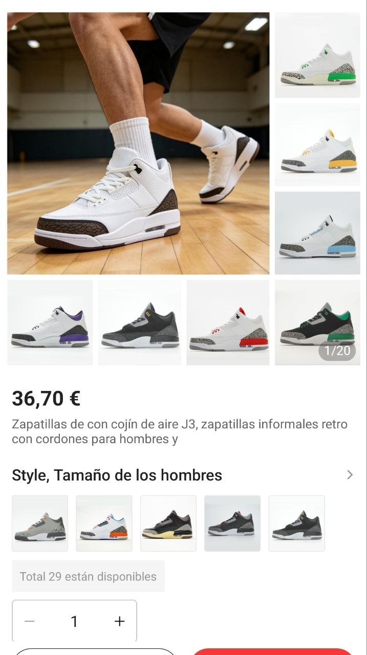 Nike Air Jordan 3 ✨