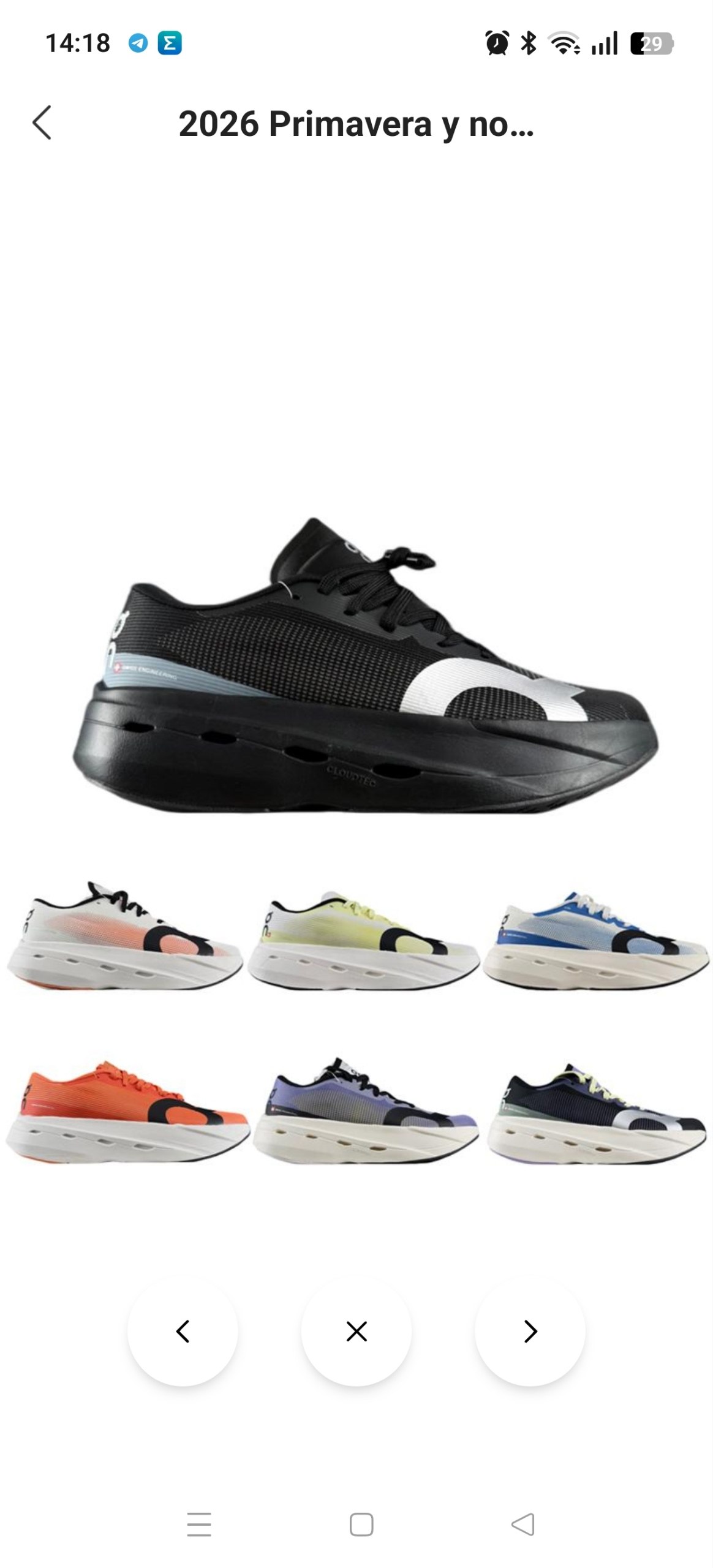 Zapatillas running On Cloudboom Volt 36.59€‼ ✨