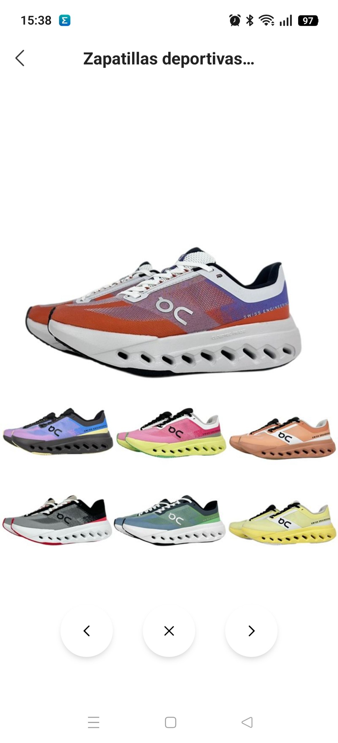 Zapatillas On Cloudsurfer Next 34.95€‼ ✨