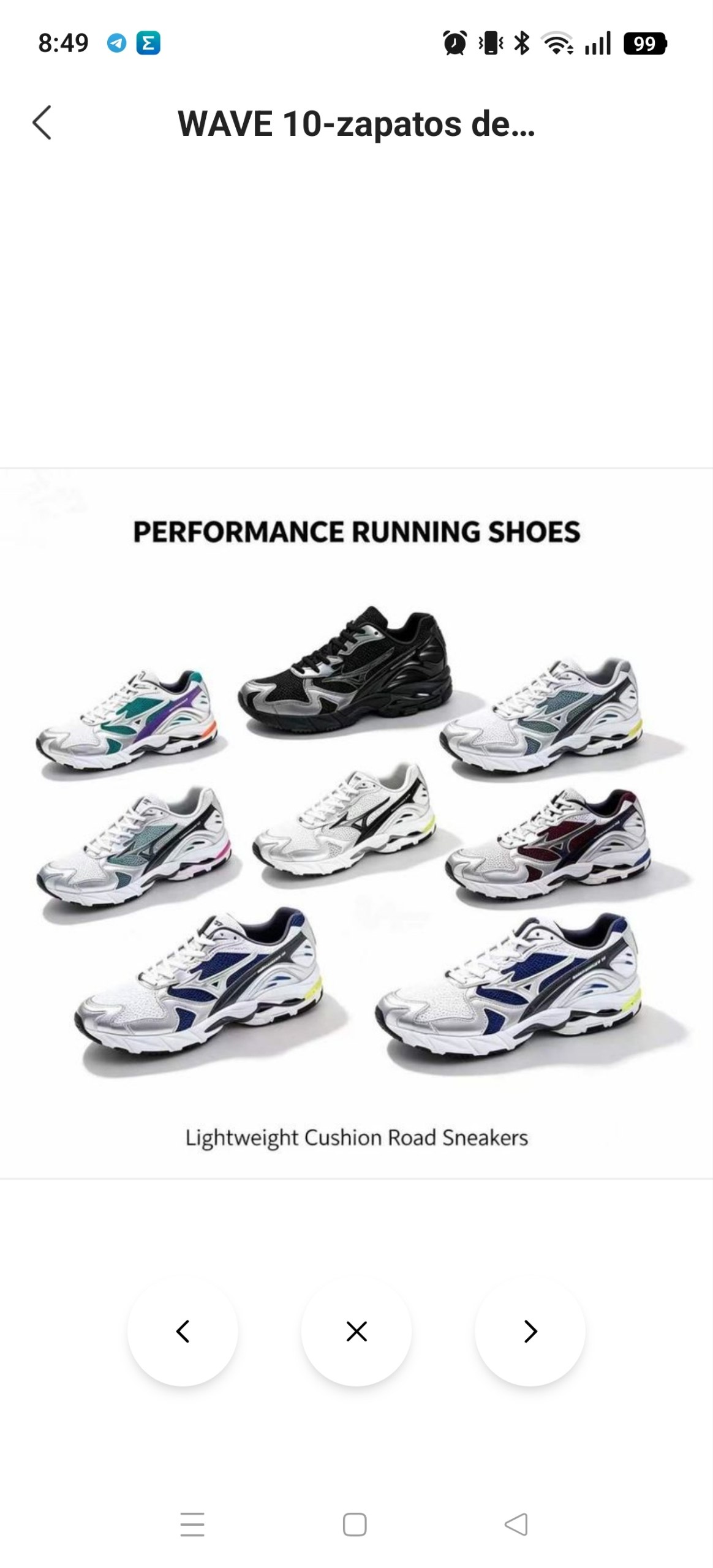 Zapatos Mizuno Wave Rider 10 39.91€‼ ✨