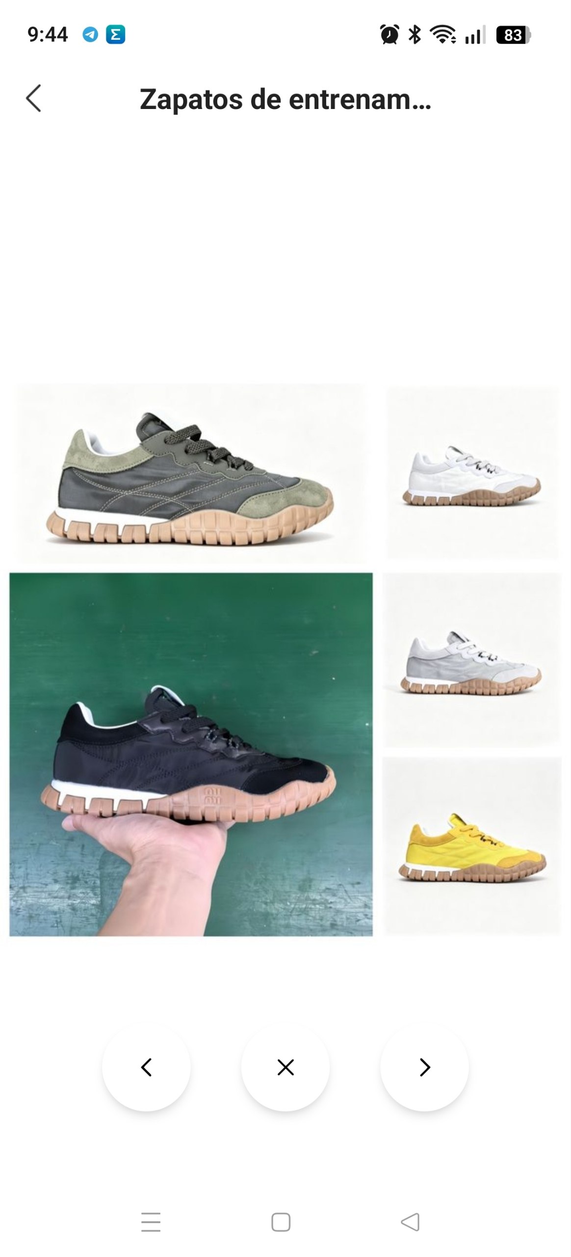Zapatillas Miu Miu Tyre 41.28€‼ ✨