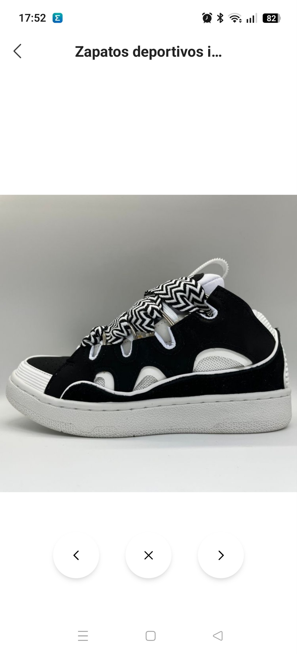 Zapatillas Lanvin 54.96€‼ ✨