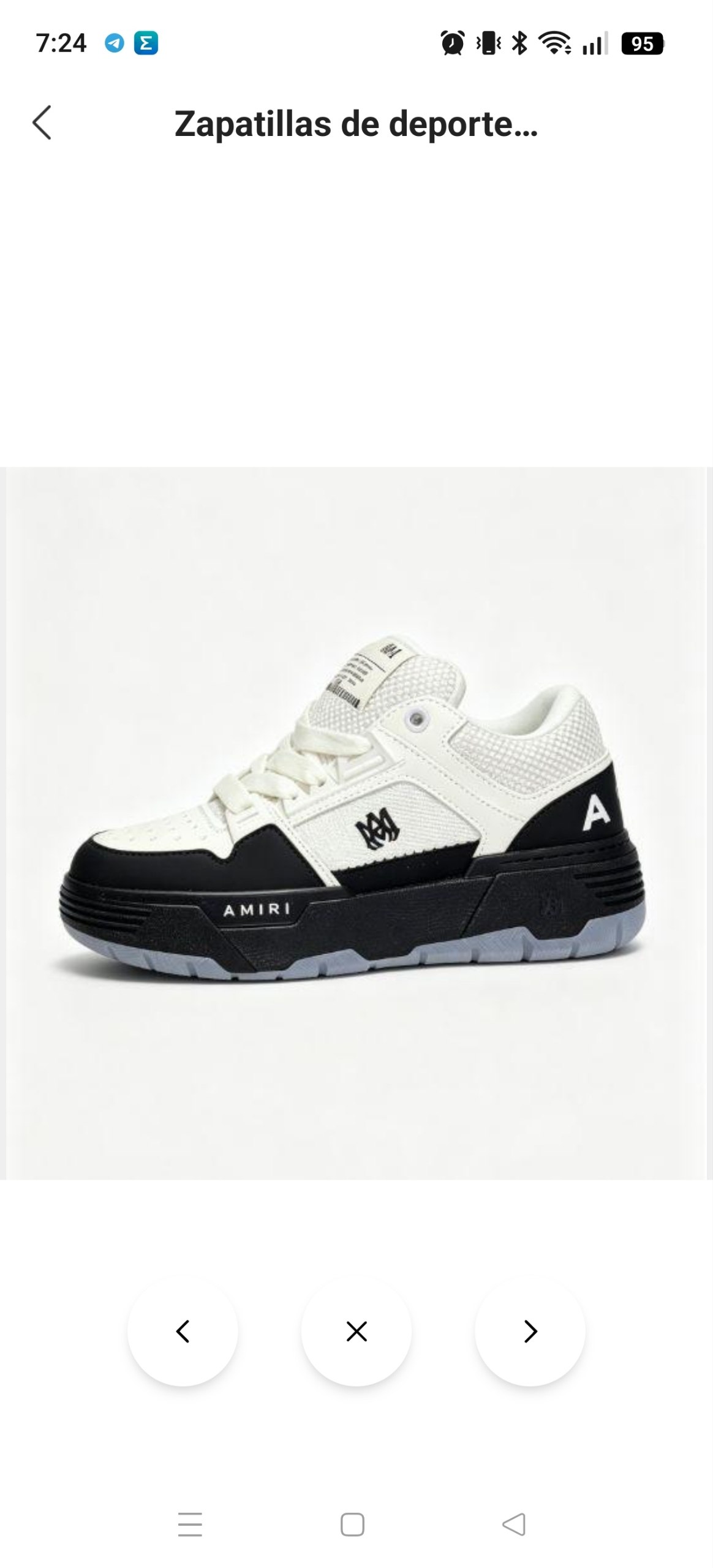 Zapatillas Amiri MA-1 ✨