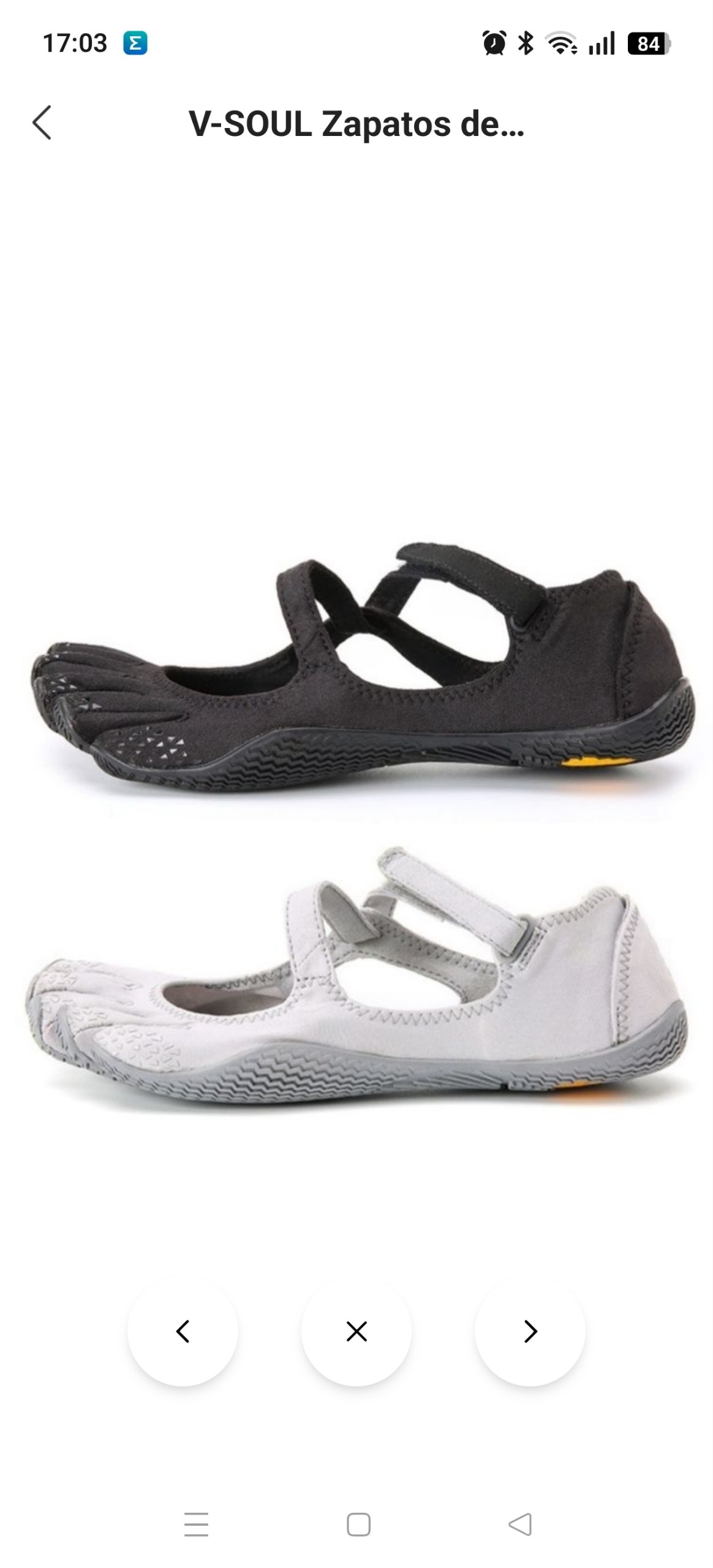 Zapatillas Vibram Fivefingers V-Soul 25.88€‼ ✨