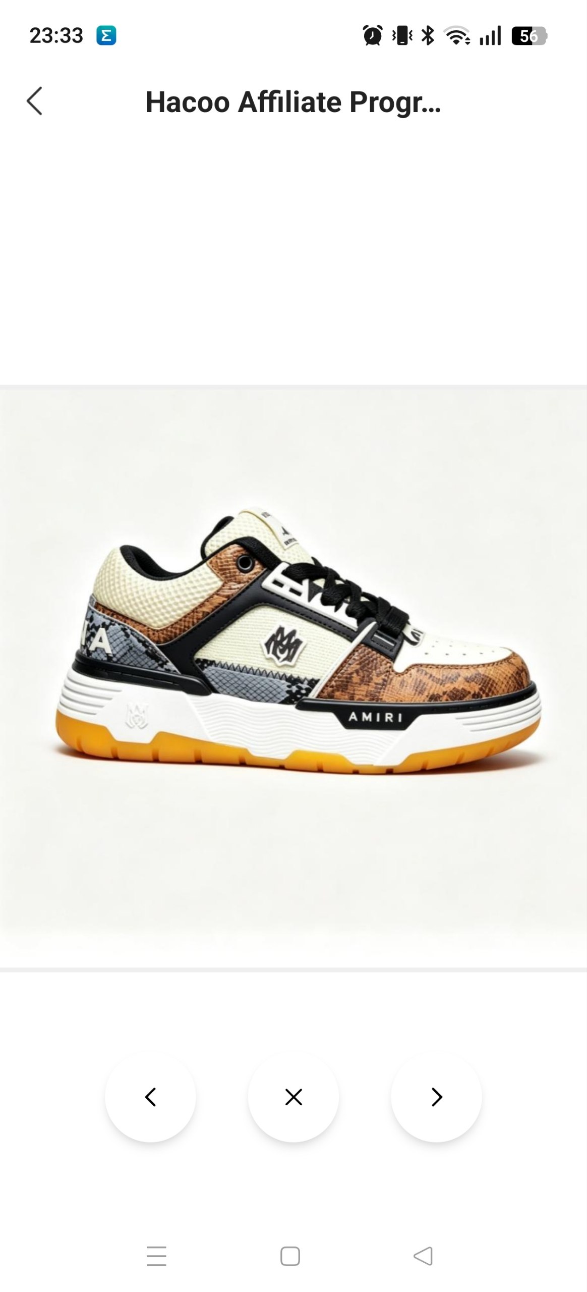 Zapatillas Amiri 39.19€‼ ✨