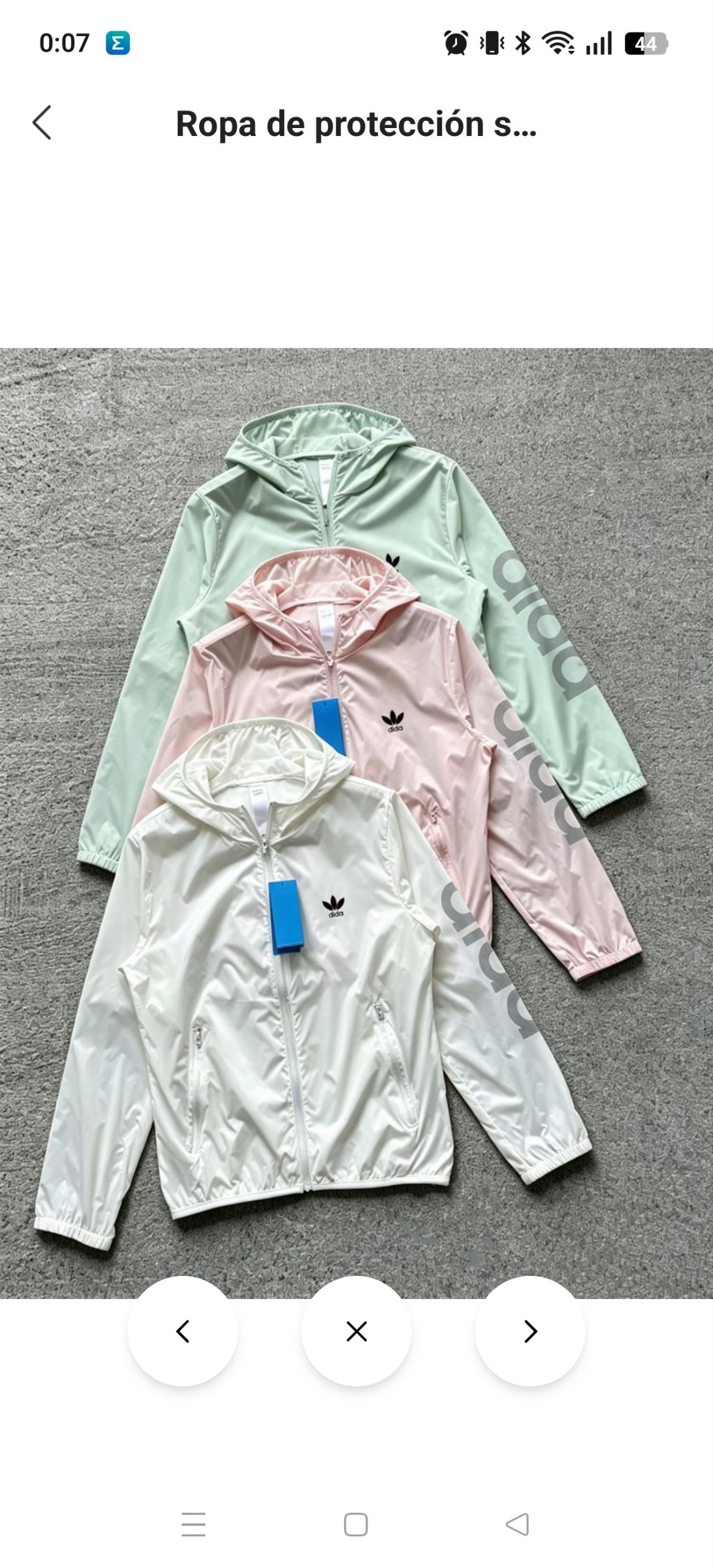 Chaqueta deportiva Adidas 22.82€‼ ✨