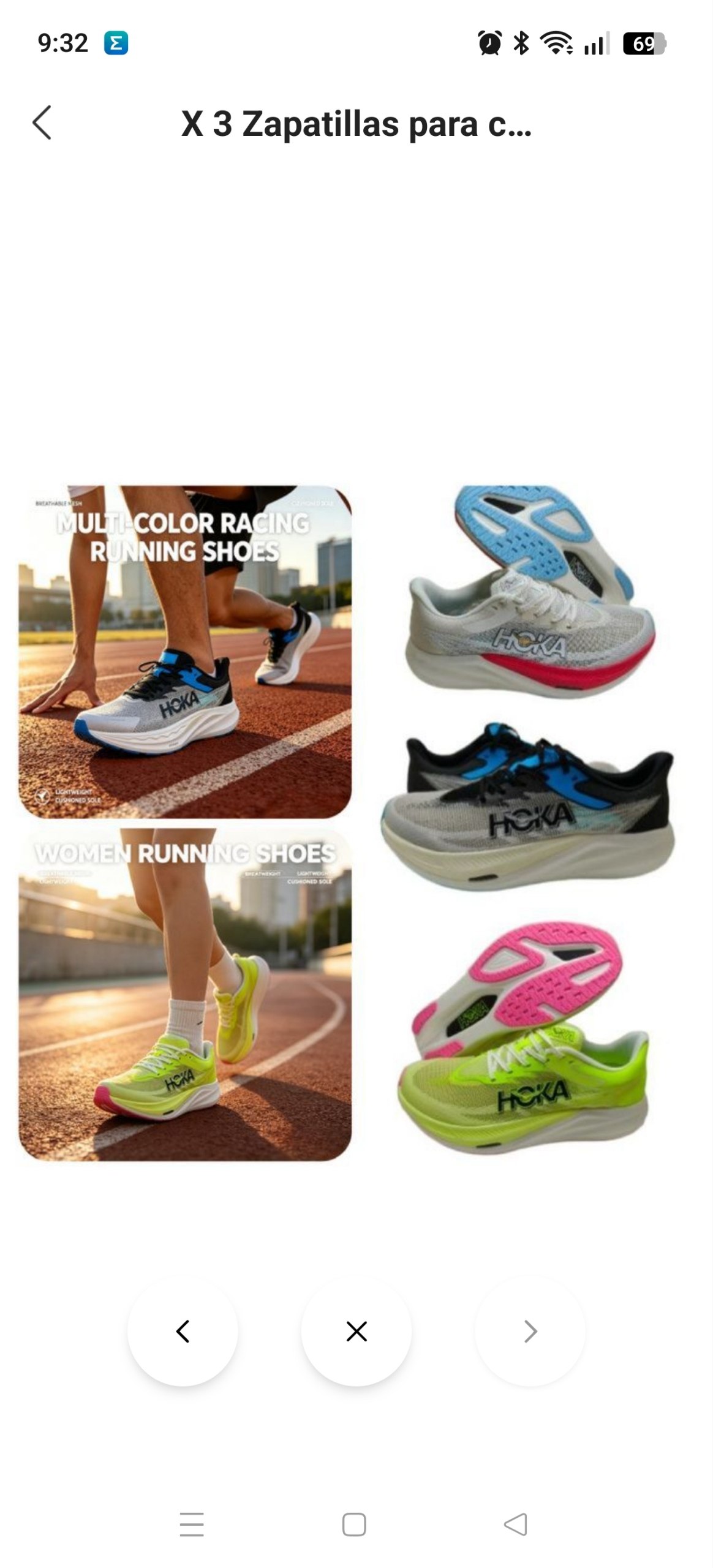 Zapatillas Hoka Rocket x 3 41.16€‼ ✨