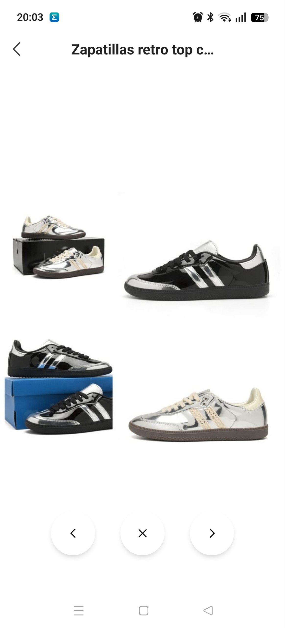 Zapatillas Adidas Samba brillo 29.28€‼ ✨