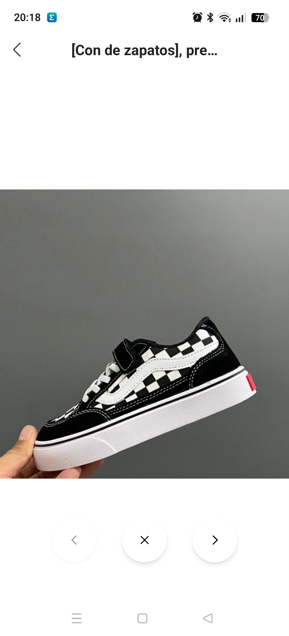 Zapatillas niños Vans 26.59€‼ ✨