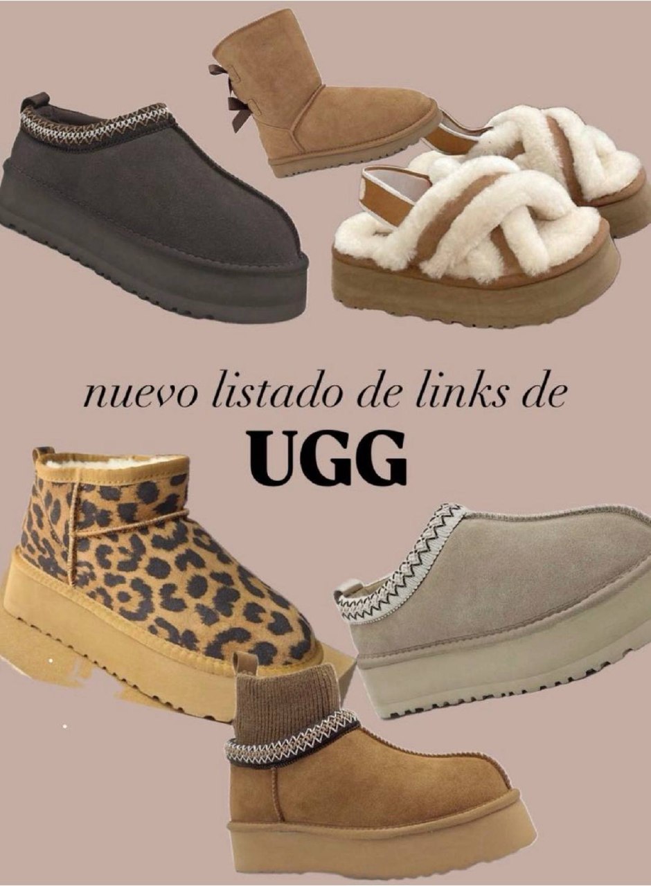 🍁 LISTADO DE BOTAS UGG 🩰 ✨