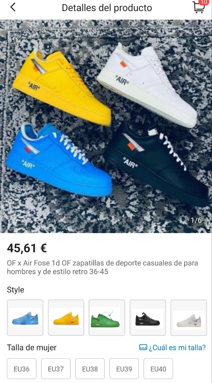 Nike Air Force 1 x Off-White ✨