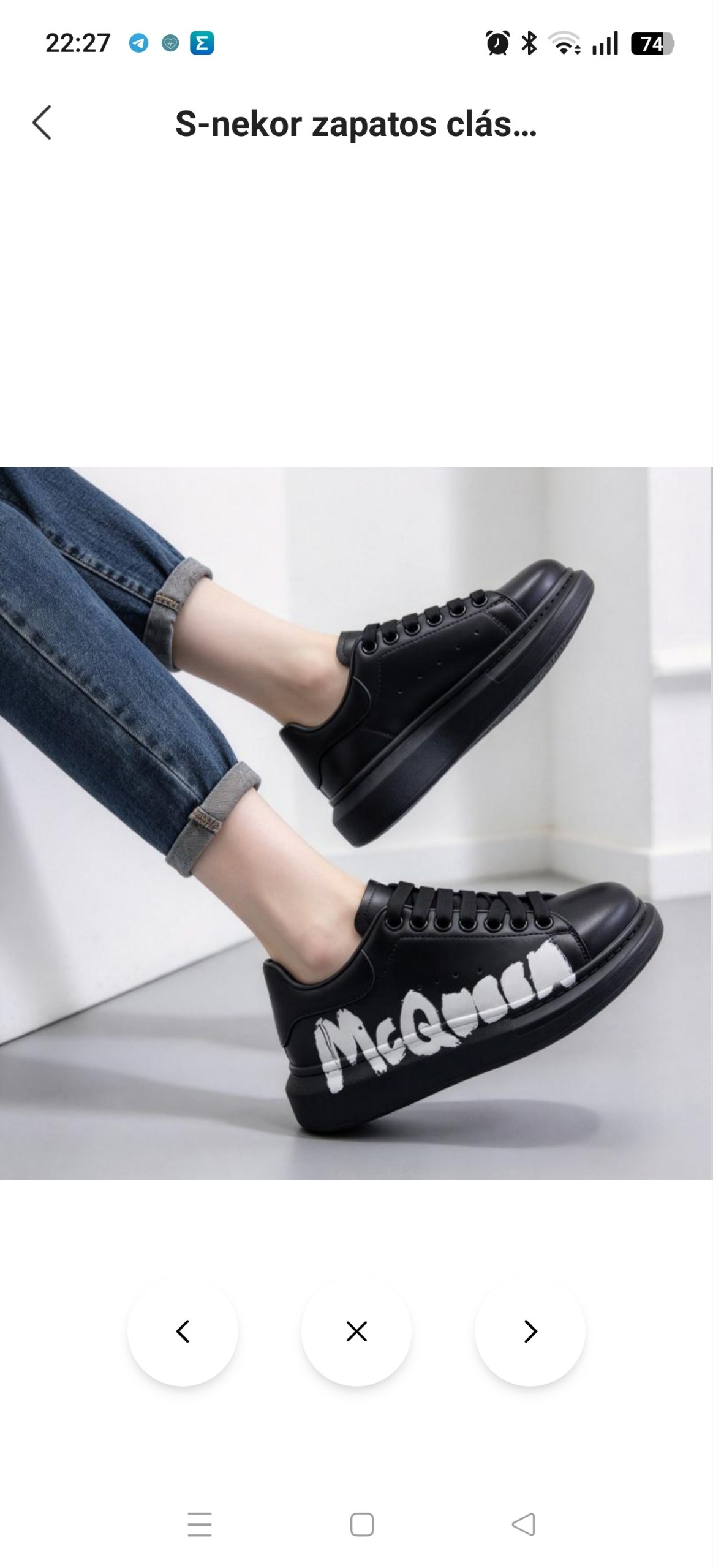 Zapatillas Alexander McQueen Graffity 27.54€‼ ✨