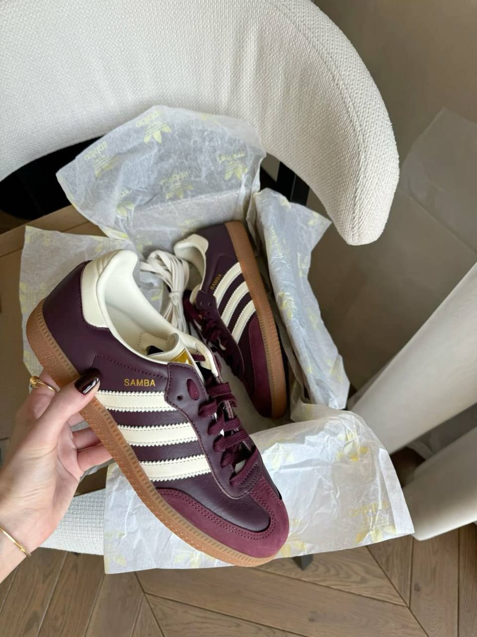 Adidas Samba Burgundy Zapatos ✨