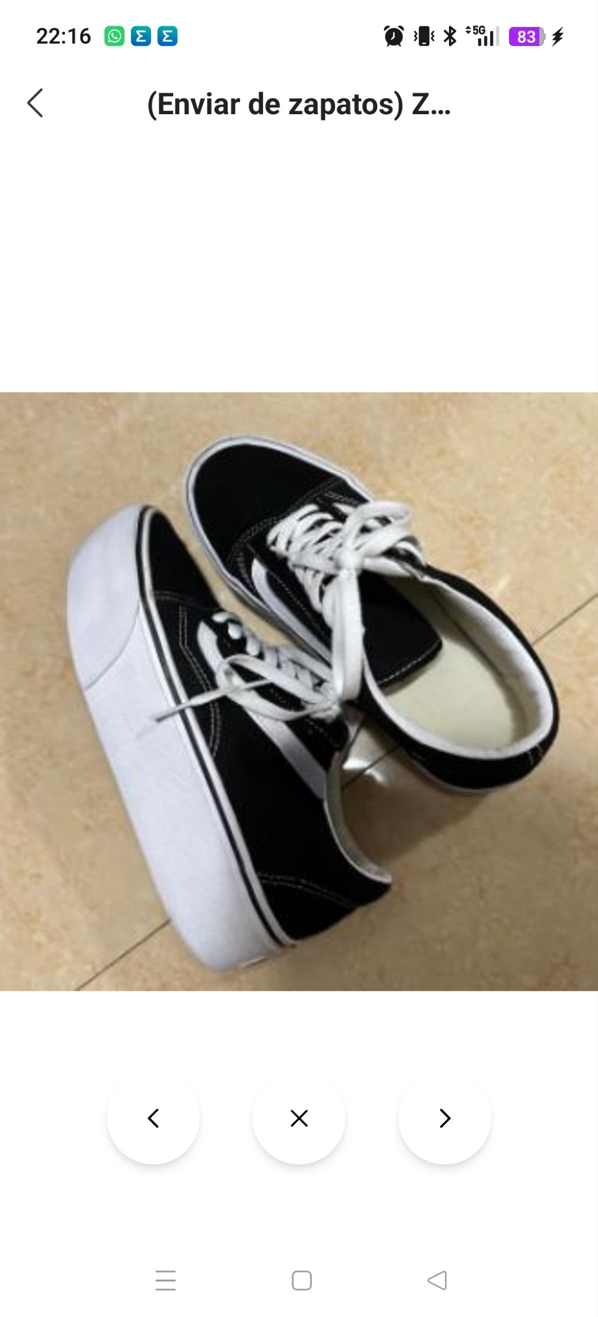Zapatillas plataforma Vans Old Skool 32.93€‼ ✨
