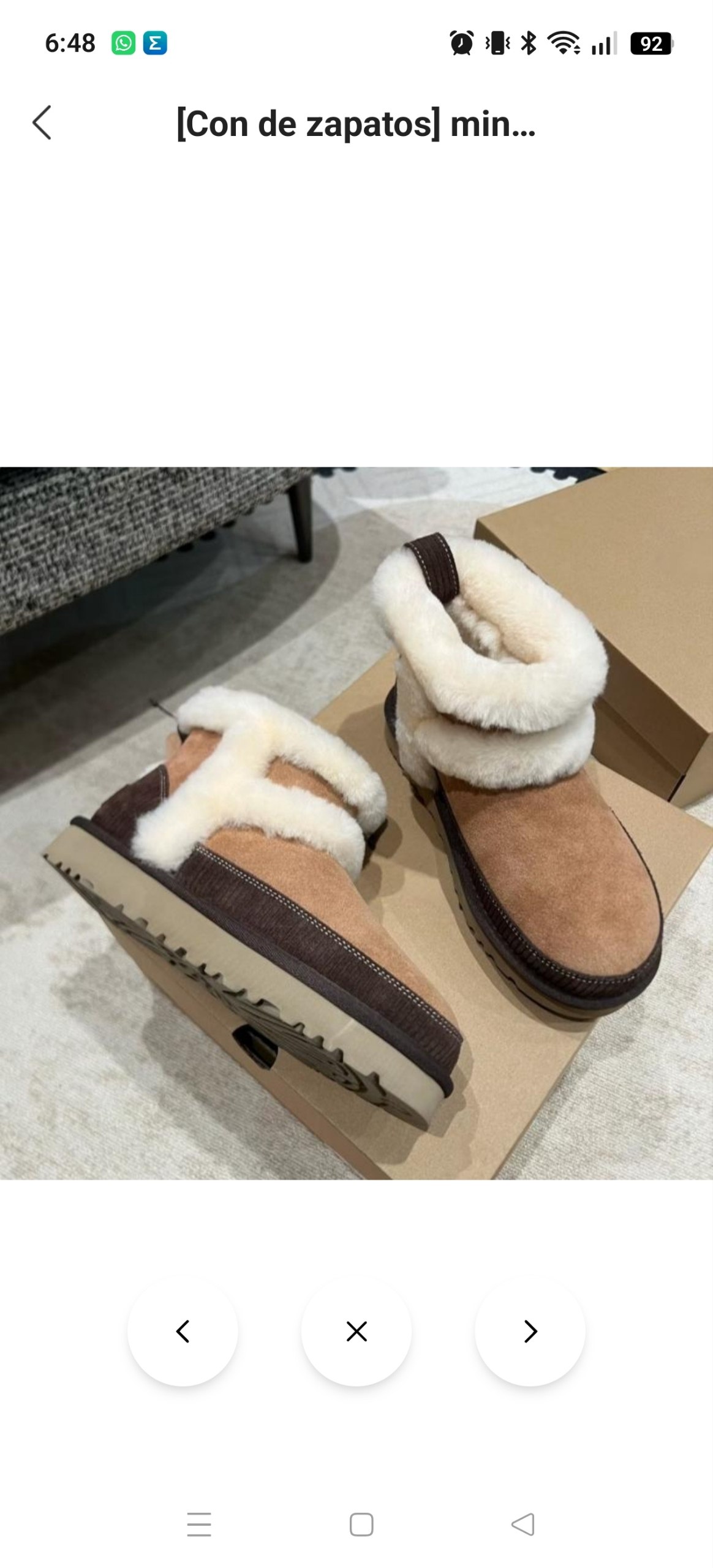 Bota Ugg Classic Mini Heritage ✨