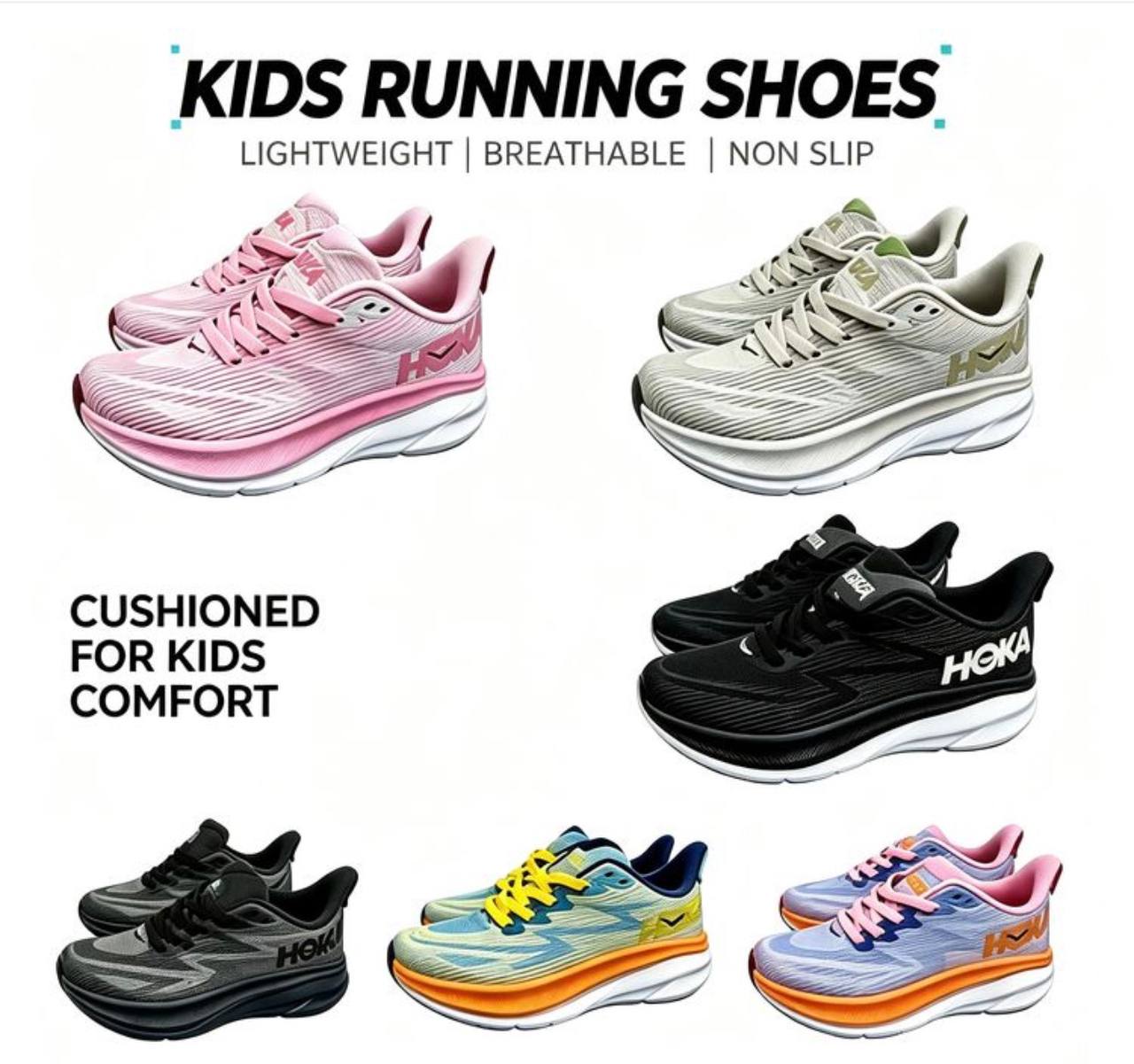 Zapatillas Hoka kids. ✨💫. 25€ ✨