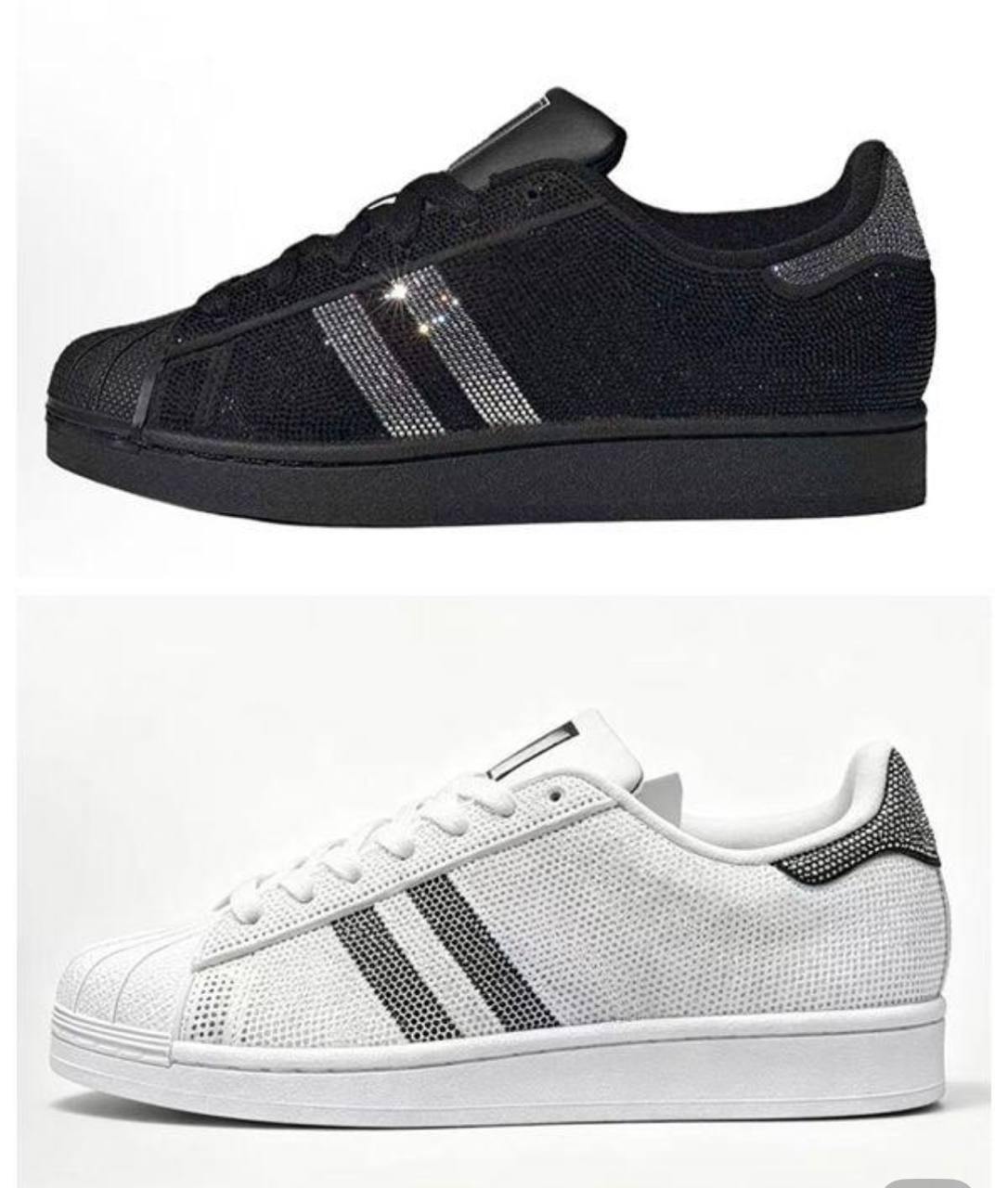 Adidxs superstar con brillos ✨
