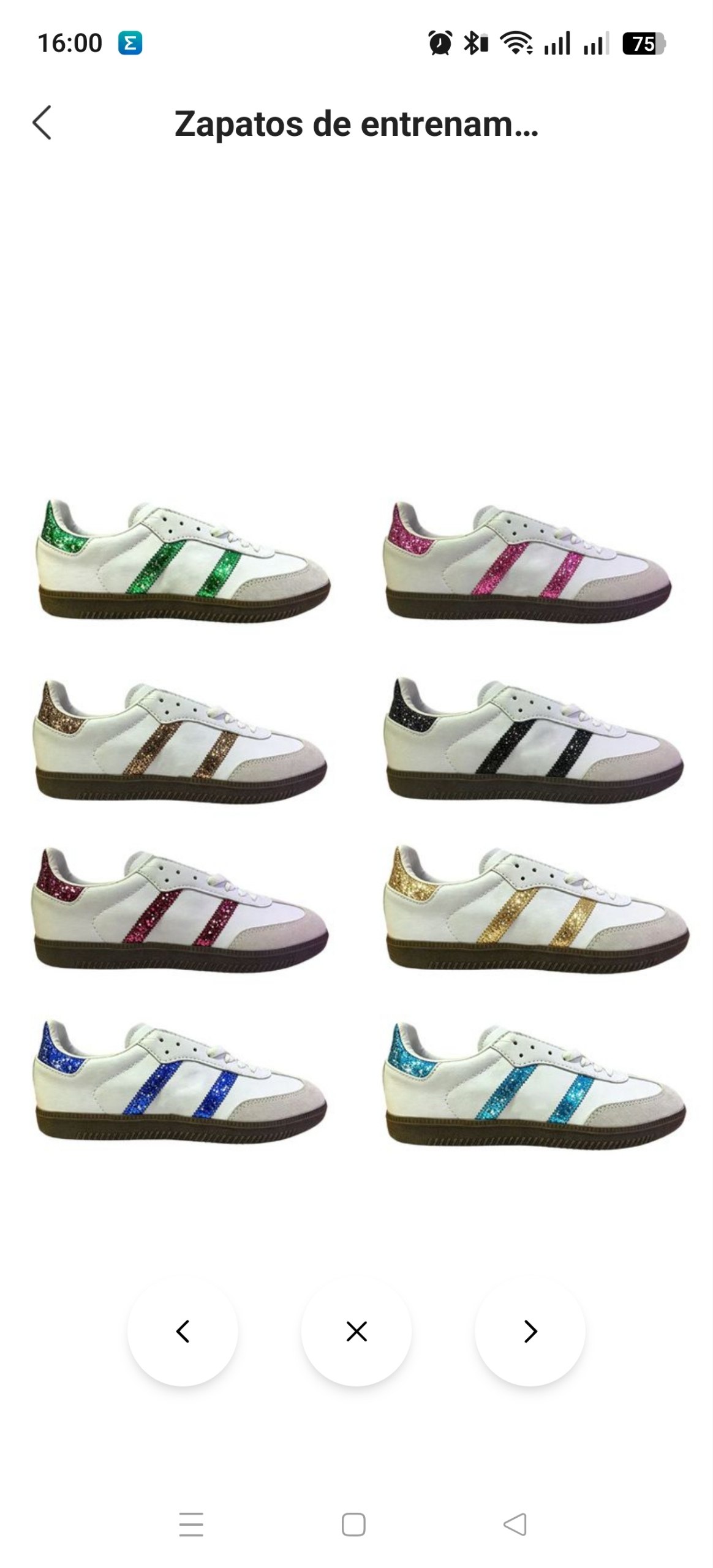 Zapatillas purpurina Adidas Samba 21.72€‼ ✨