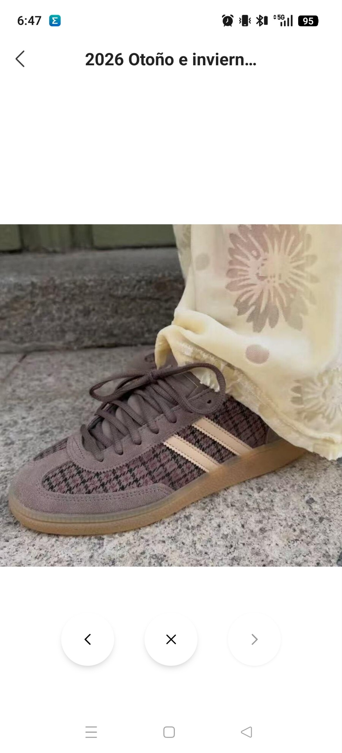 Zapatillas cuadros Adidas Samba 23.37€‼ ✨