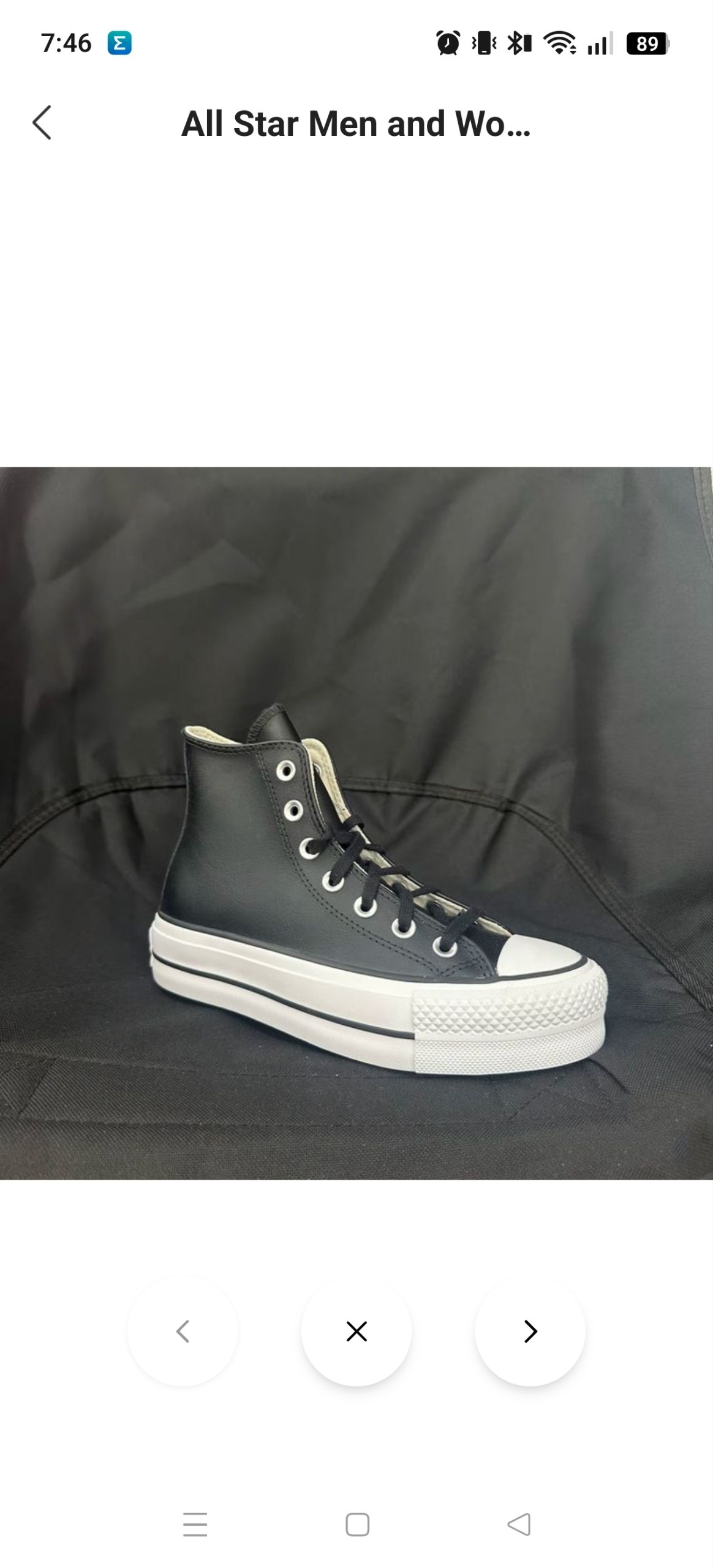 Zapatillas piel Converse 32.76€‼ ✨