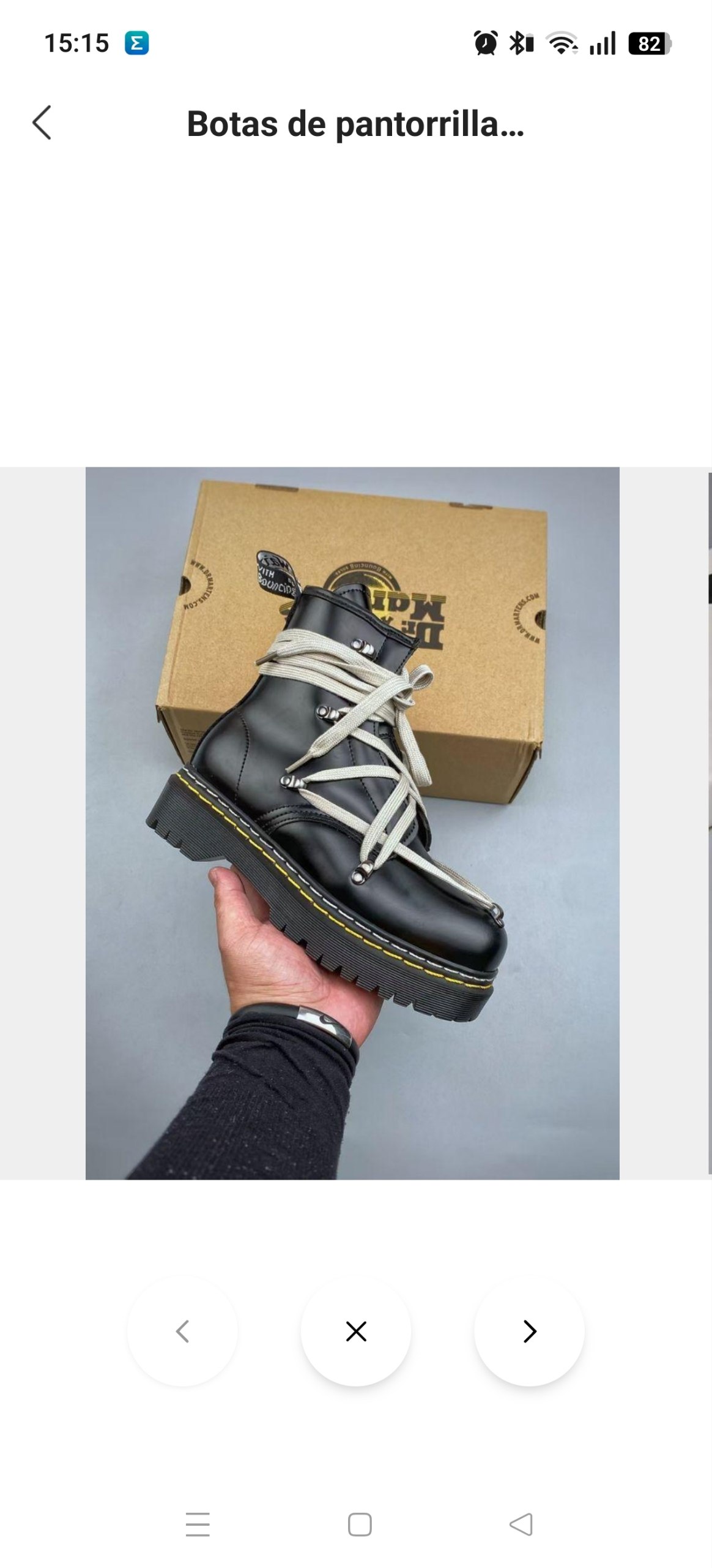 Bota piel Dr.Martens 65.21€‼ ✨