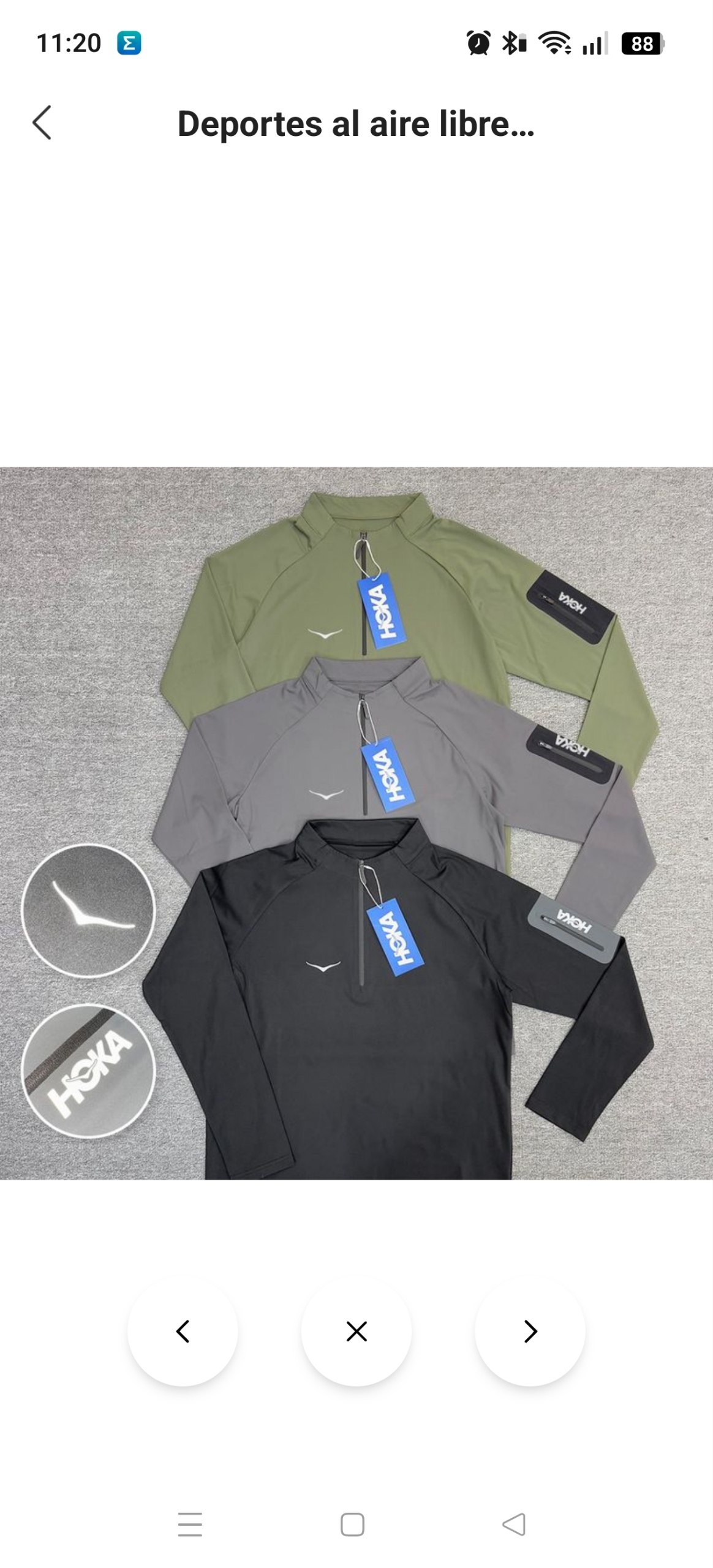 Sudadera deportiva Hoka 20.41€‼ ✨