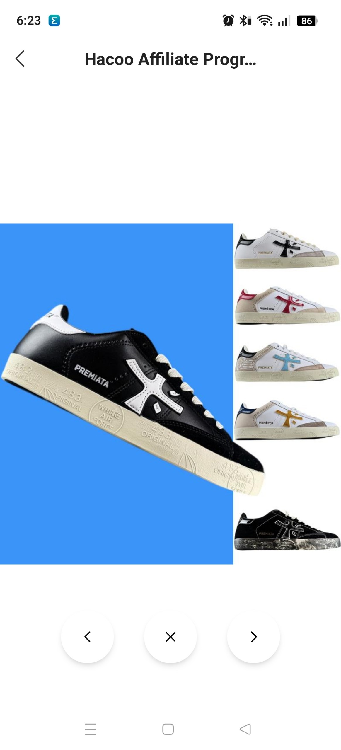 Zapatillas Premiata 41.15€‼ ✨