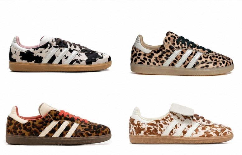Zapatillas Adidas Samba Animal Print 👕 ✨