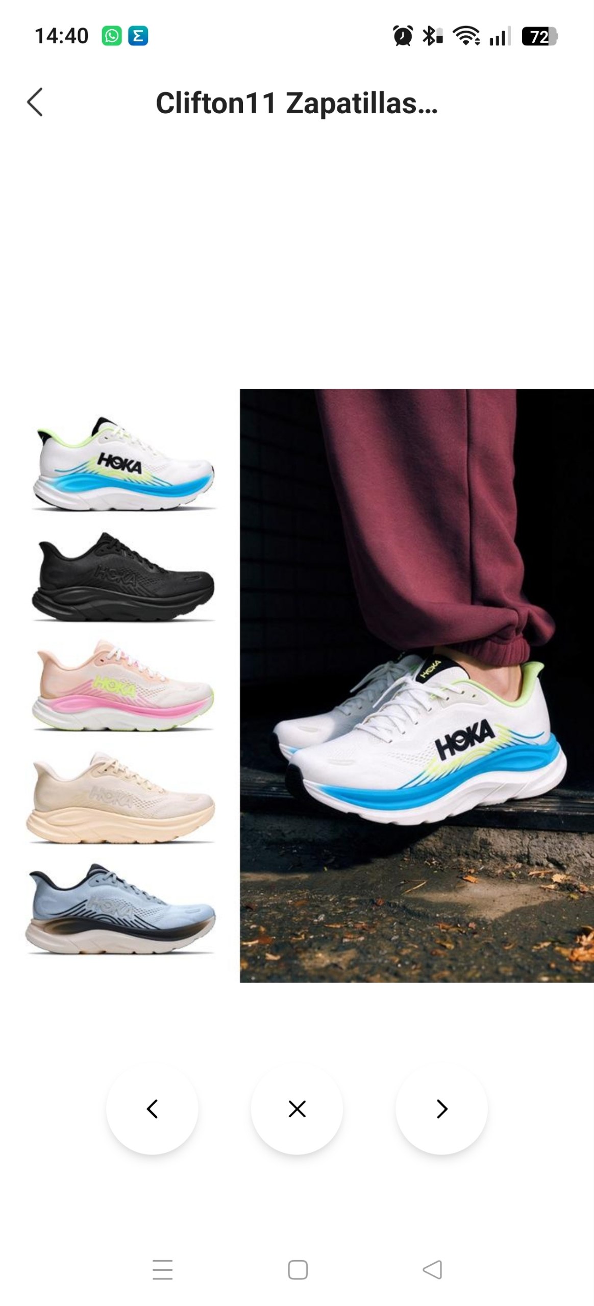 Zapatillas Hoka Clifton 11 33.06€‼ ✨