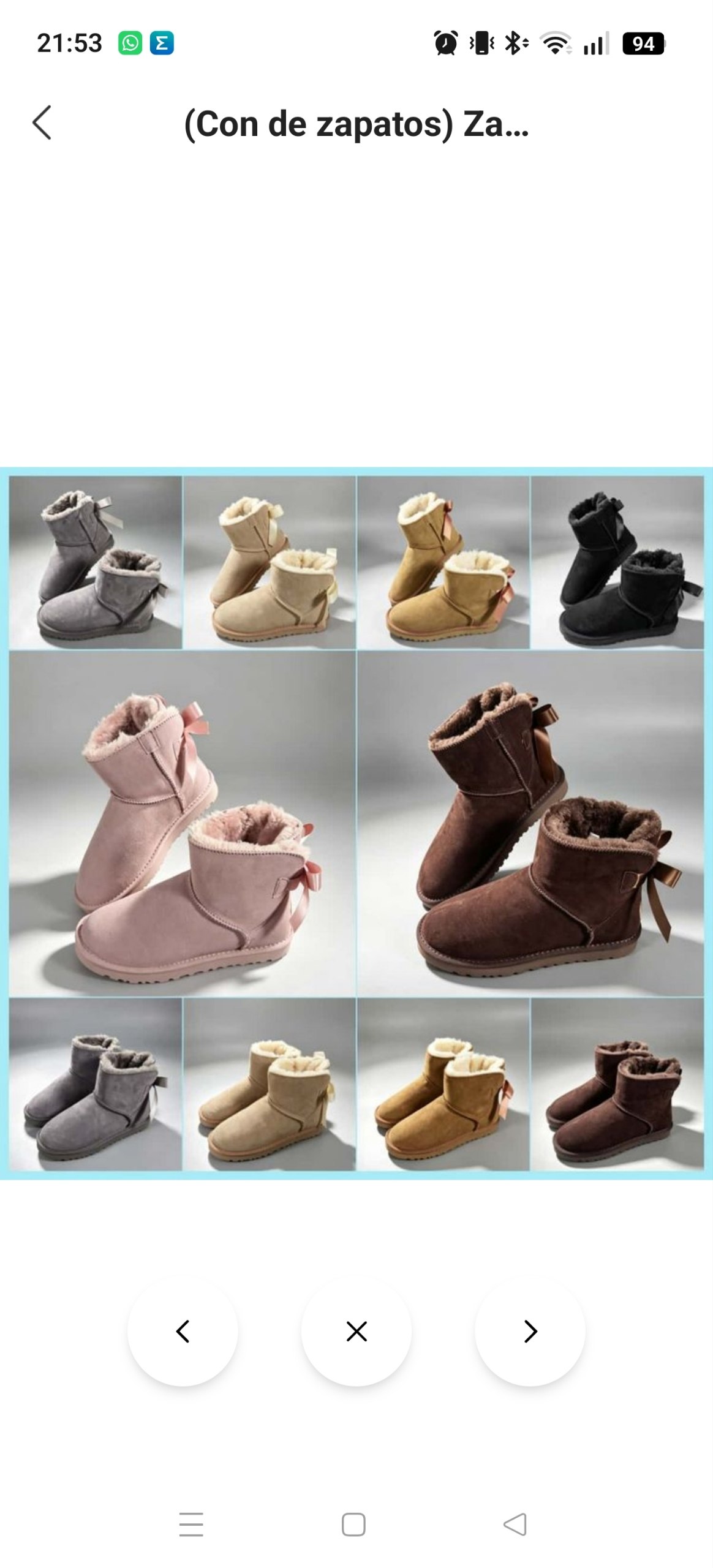 Botas 1 lazo Ugg 26.96€‼ ✨