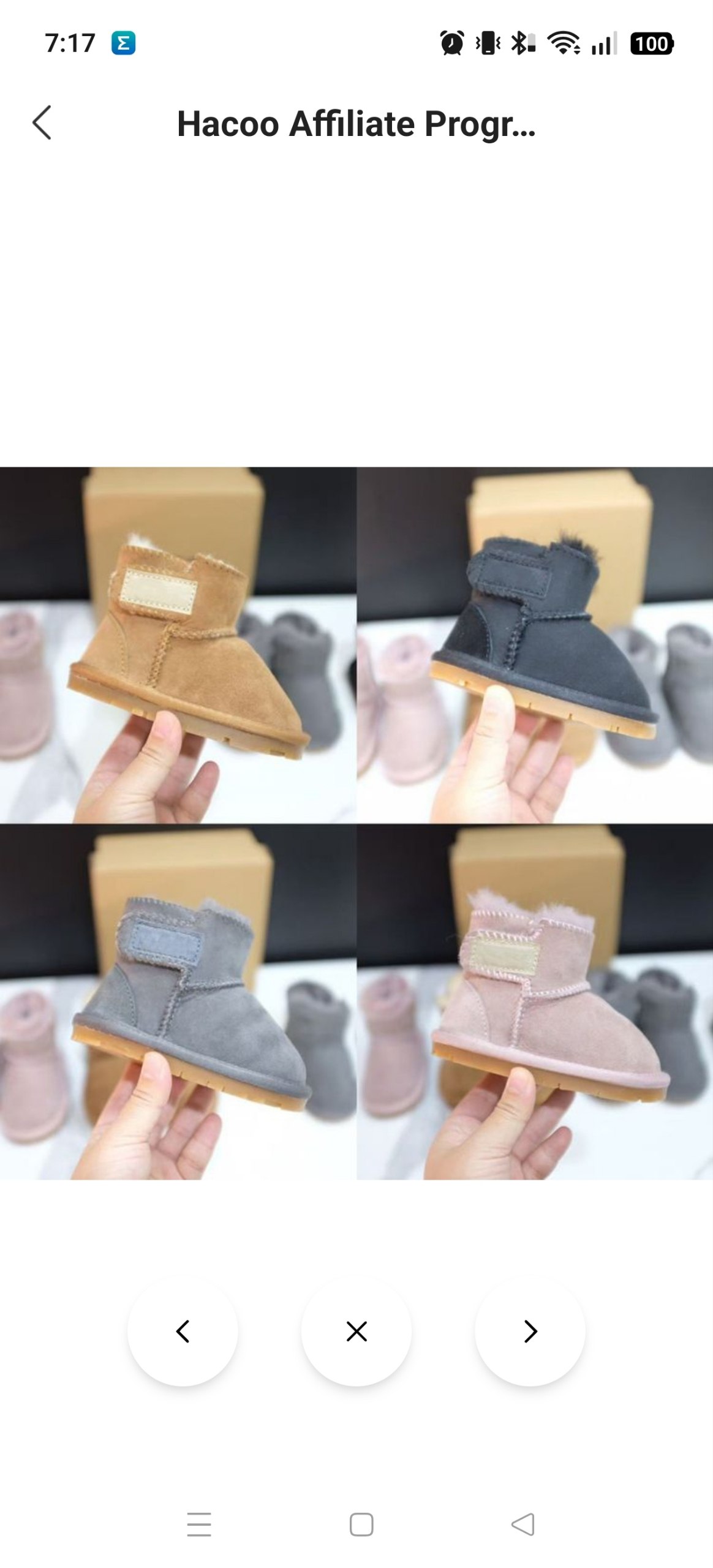 Bota de bebé Ugg 30.52€‼ ✨