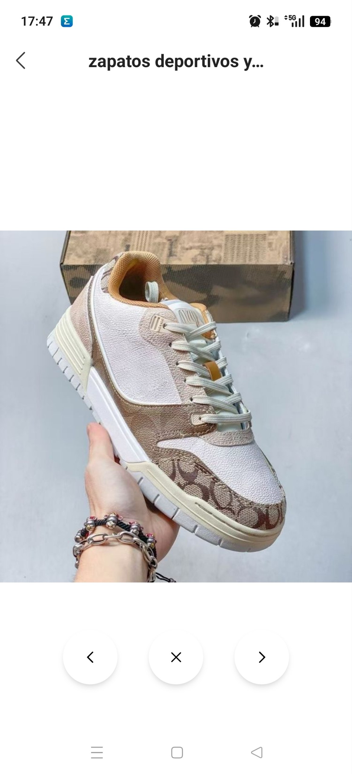 Zapatillas Coach 55.79€‼ ✨