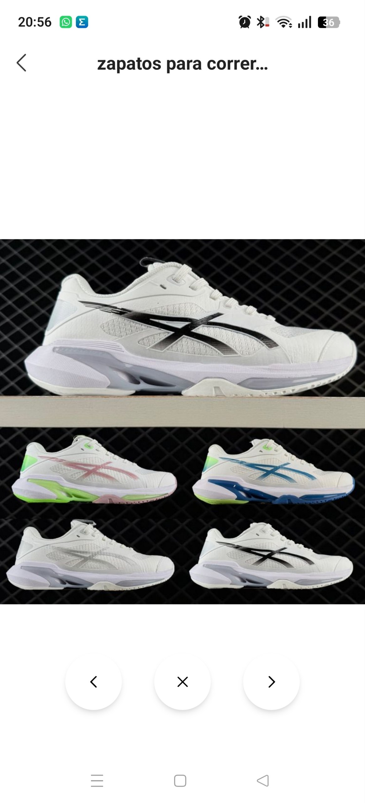 Zapatillas Asics Solution Speed FF4 ✨