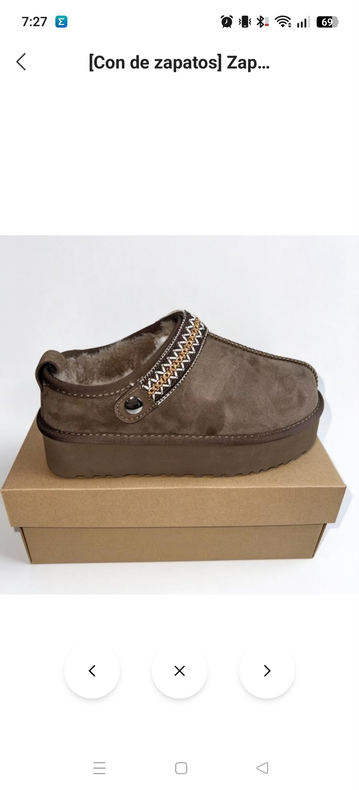 Zueco plataforma Ugg 40€‼ ✨