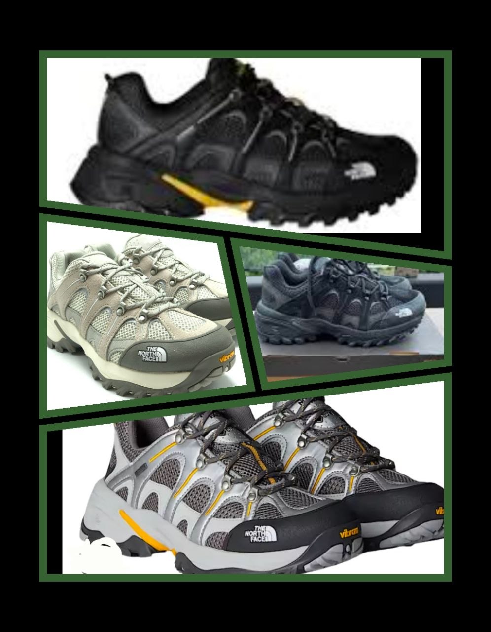 The north face shoes 4 option ✨
